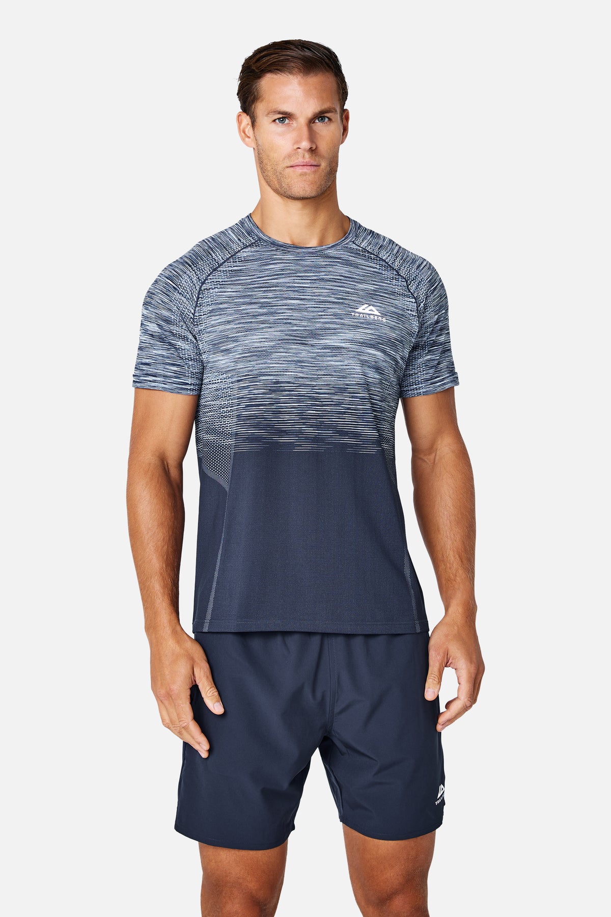 Arc Seamless 2.0 Tee - Shadowcore/Midnight Blue