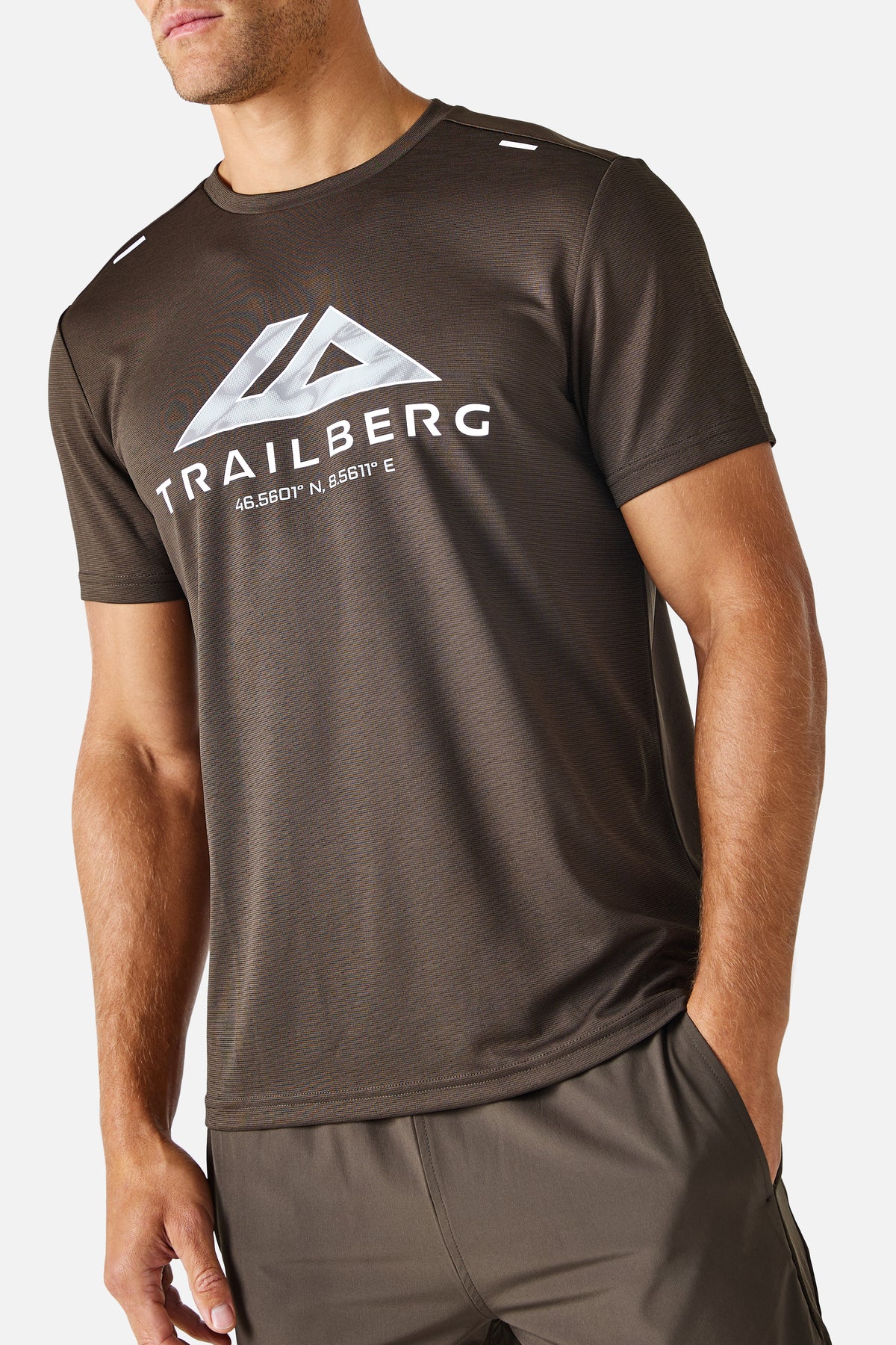 Blur Tee - Mocha Ember