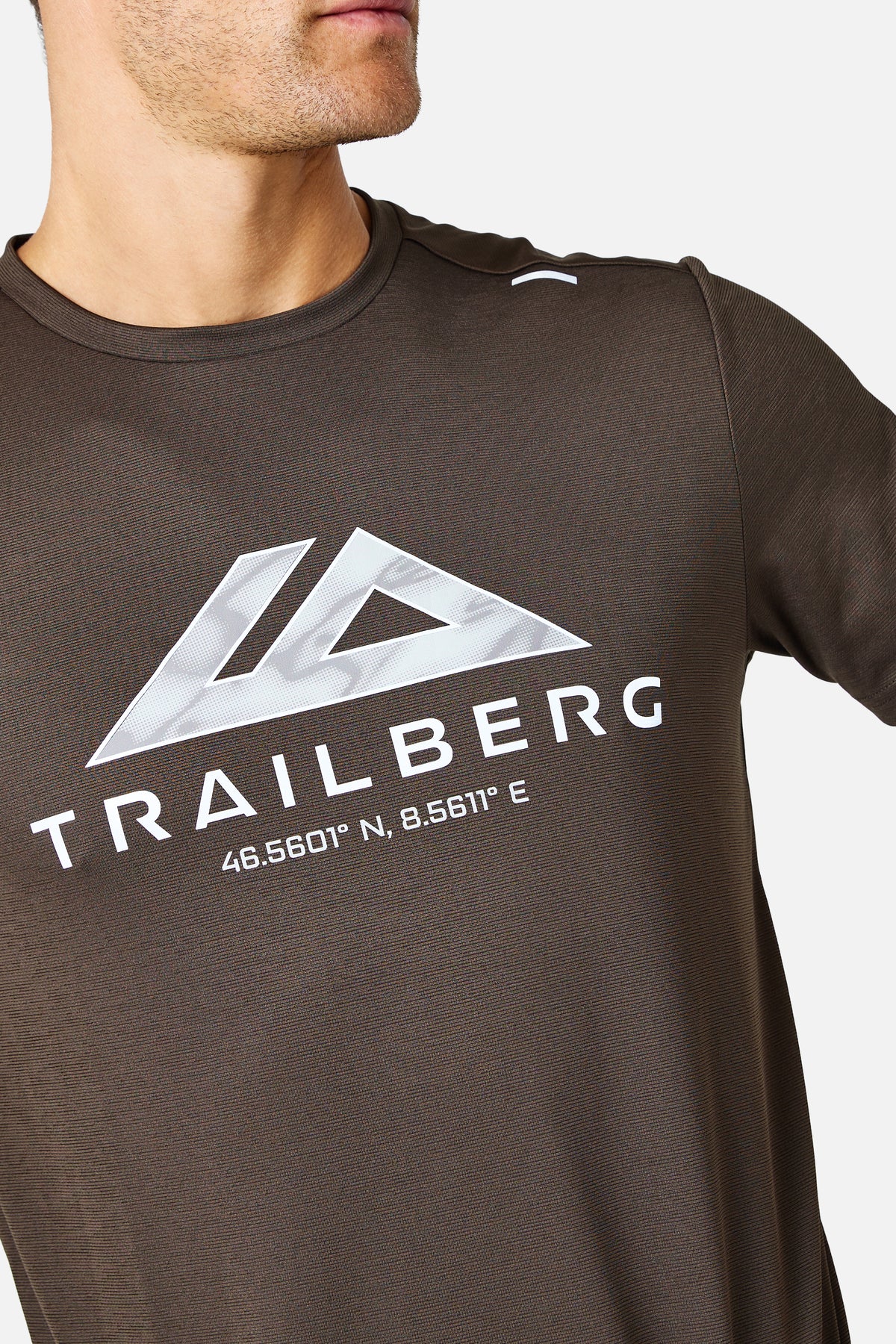 Blur Tee - Mocha Ember