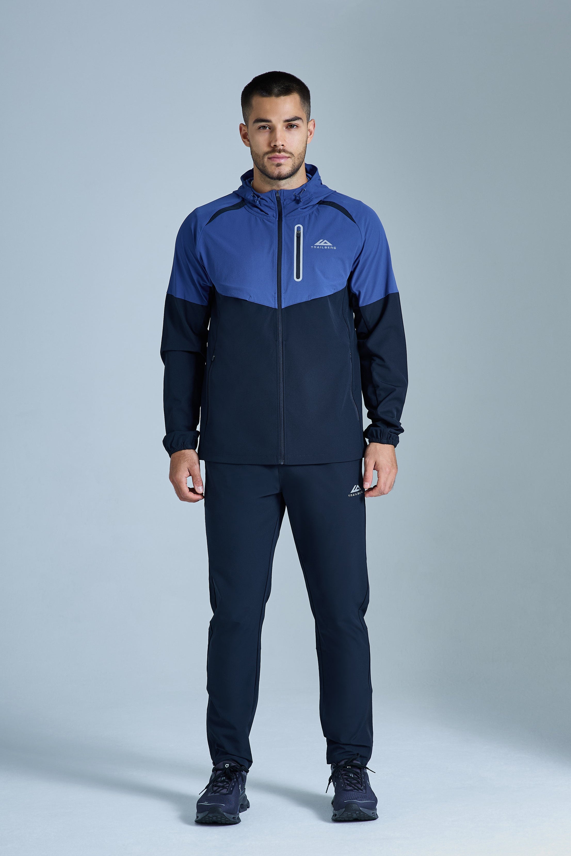 AW25 Cloud Tracksuit - Deep Ocean/Chroma Blue
