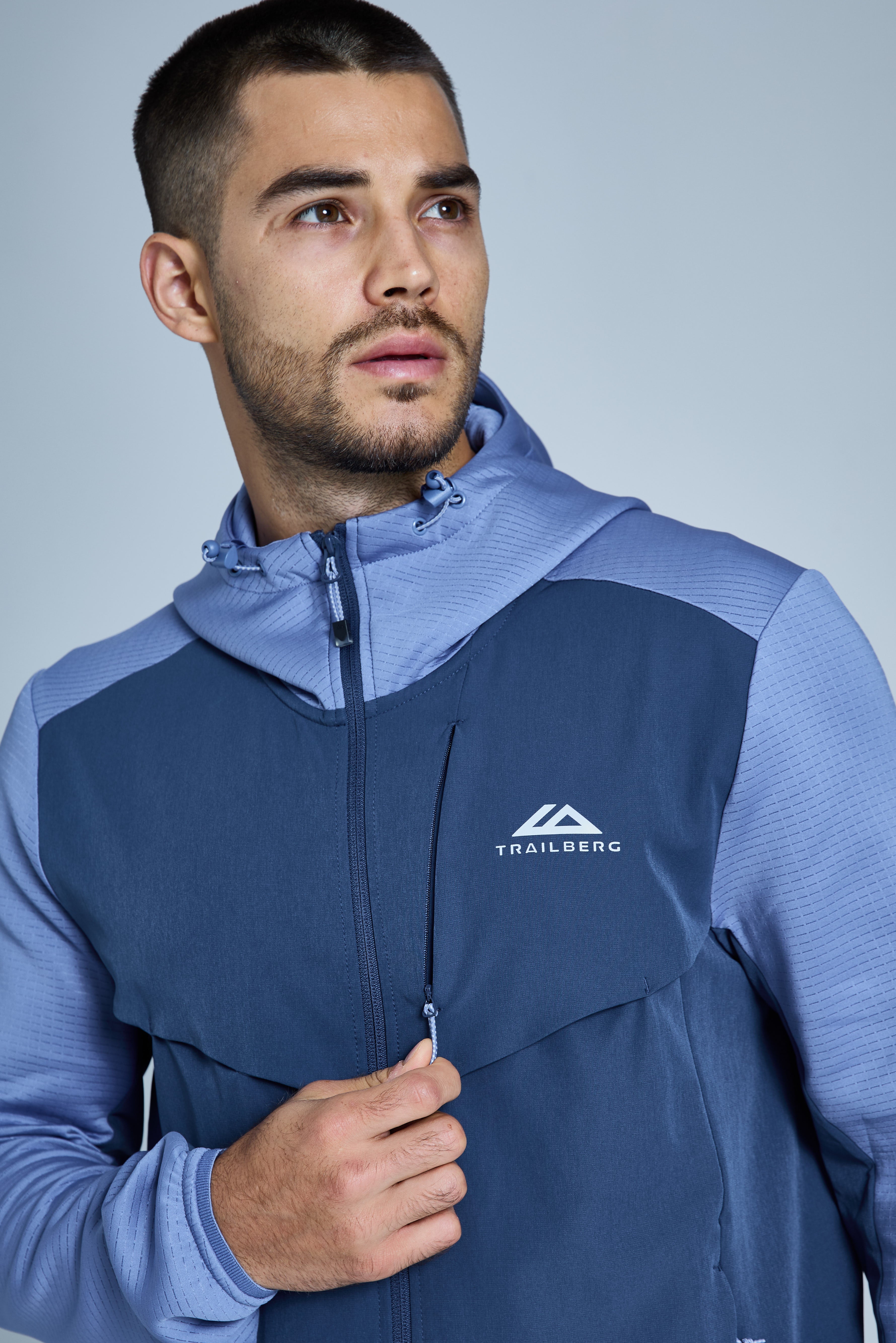 Rapid Dash 2.0 Hood - Aqua Eclipse/Amethyst Blue