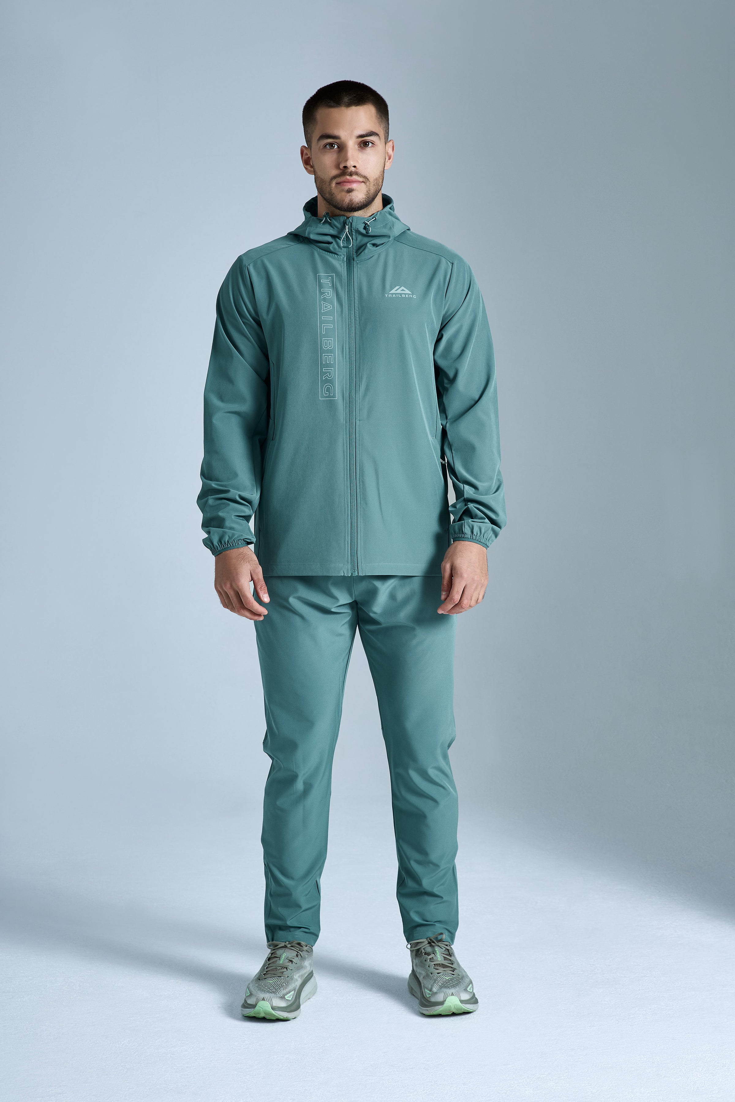 Crest 2.0 Tracksuit - Pine Dust/Aloe Frost