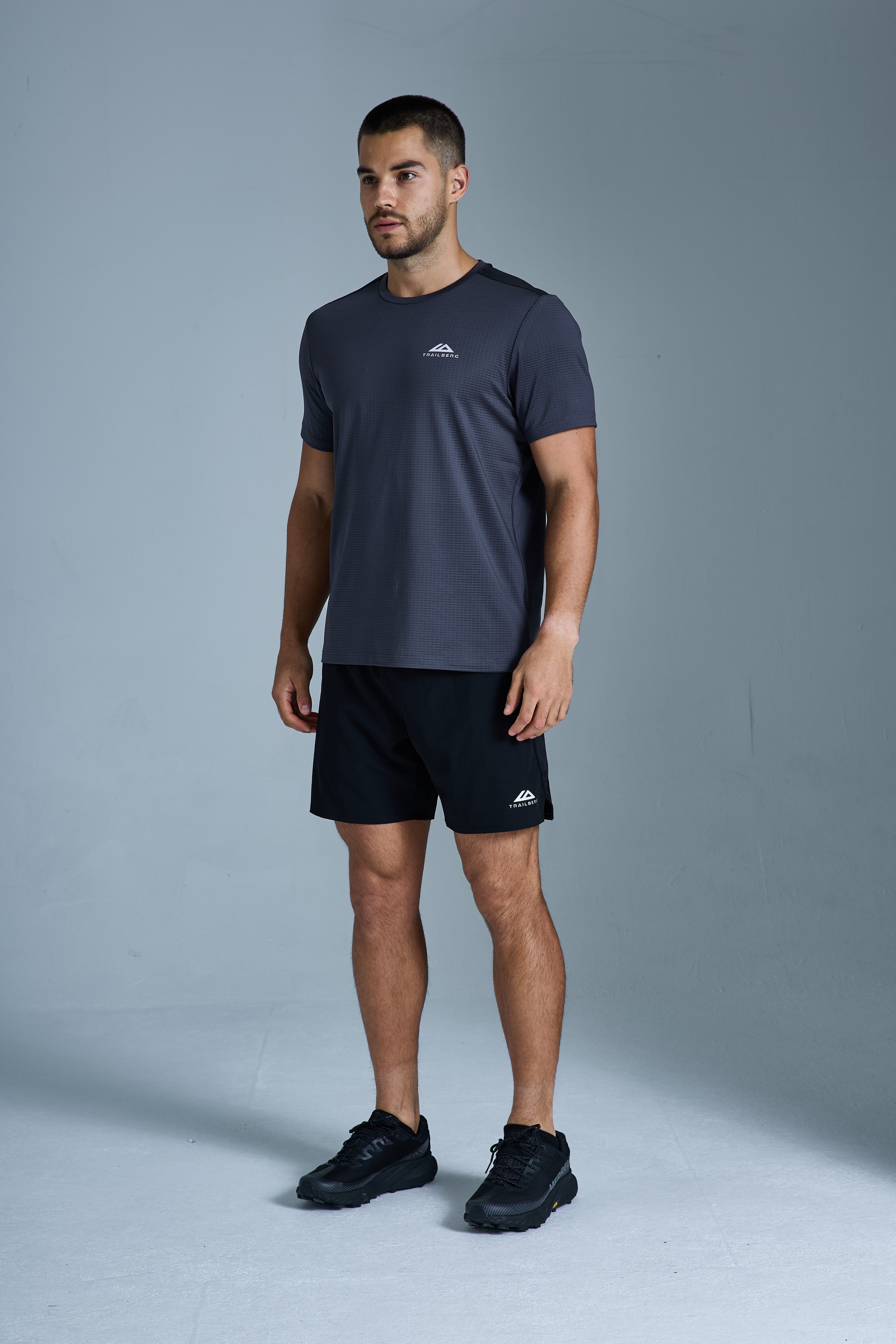 Rapid Dash 2.0 Tee - Black/Volcano Grey