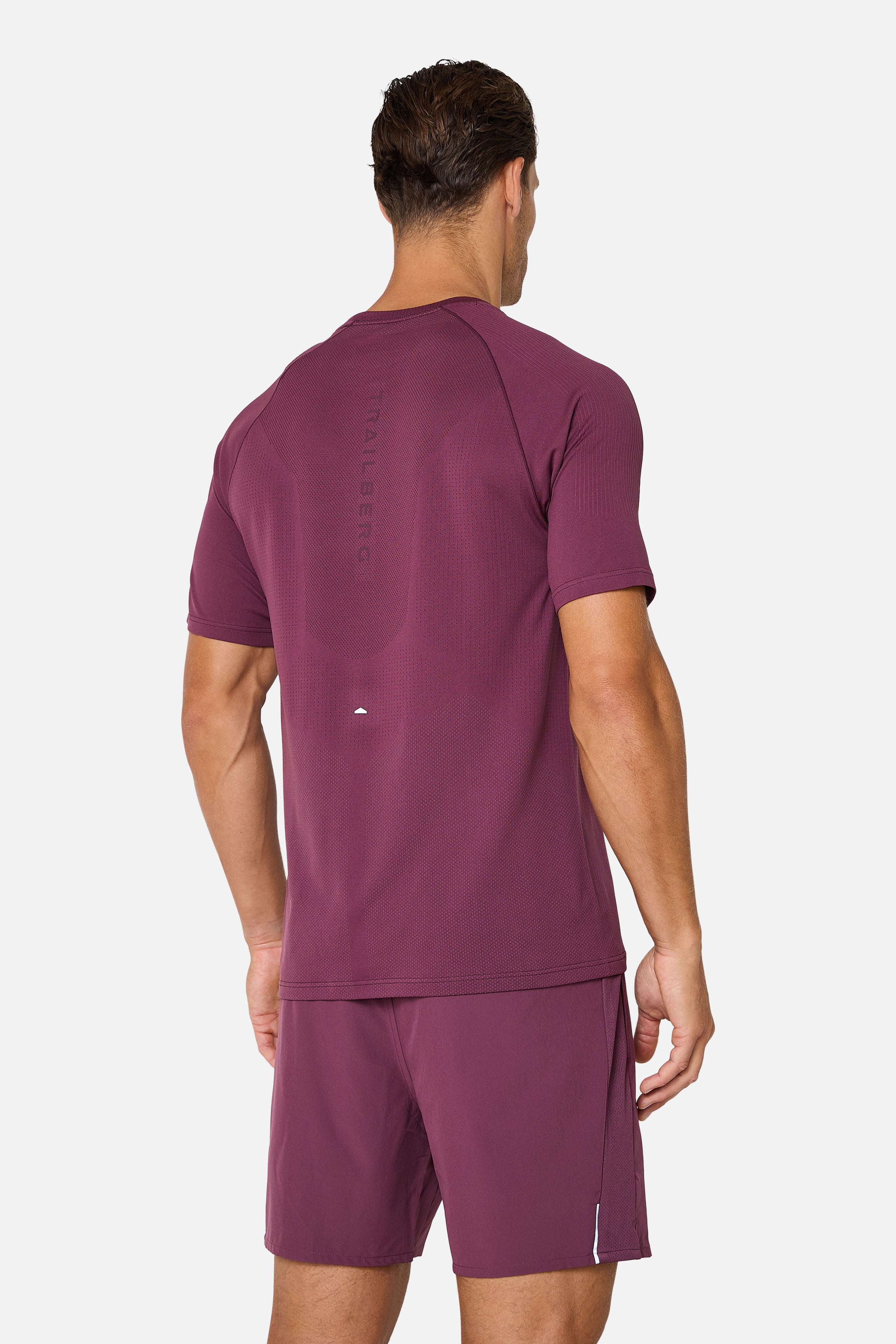 Driftline Seamless Tee - Deep Merlot