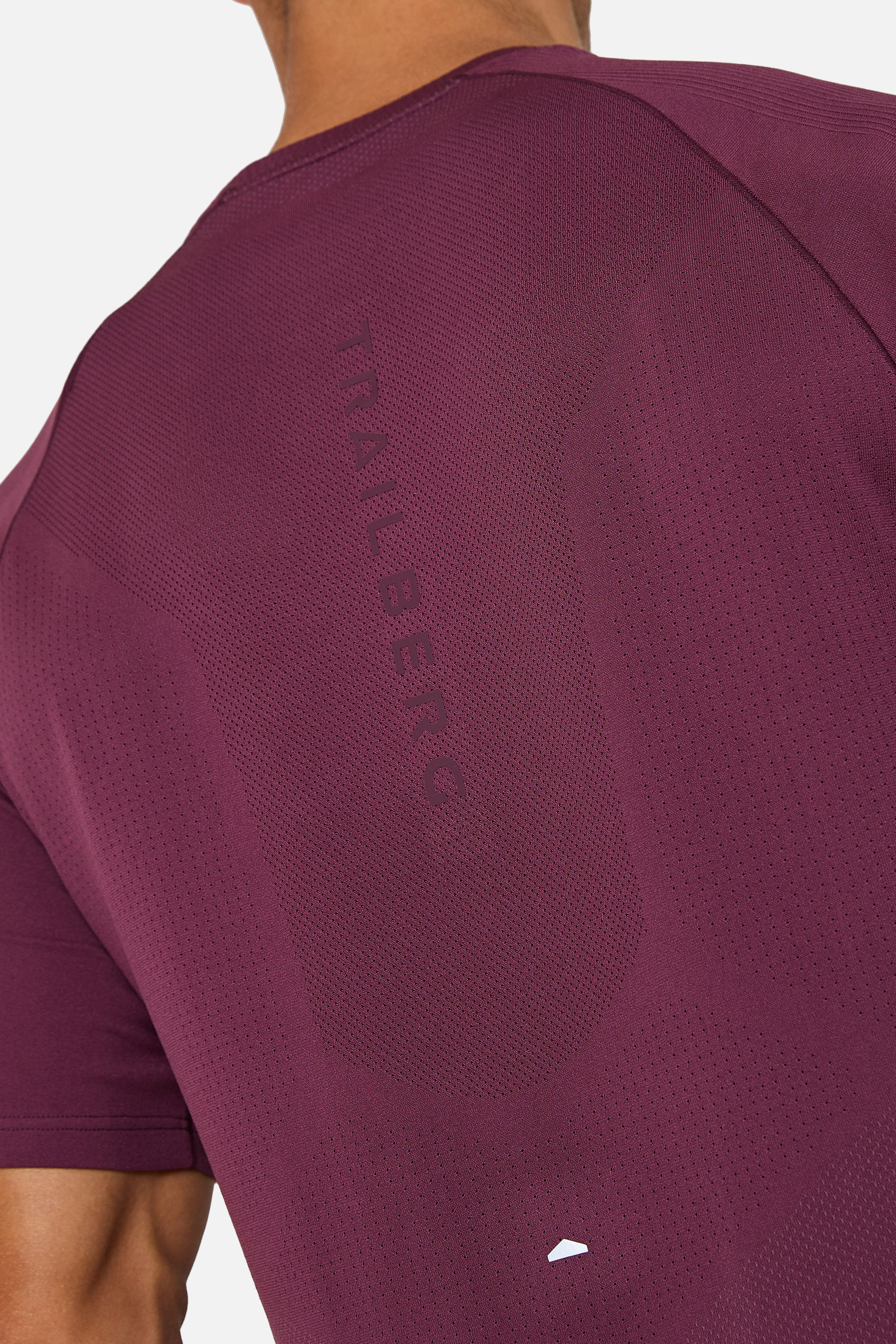 Driftline Seamless Tee - Deep Merlot