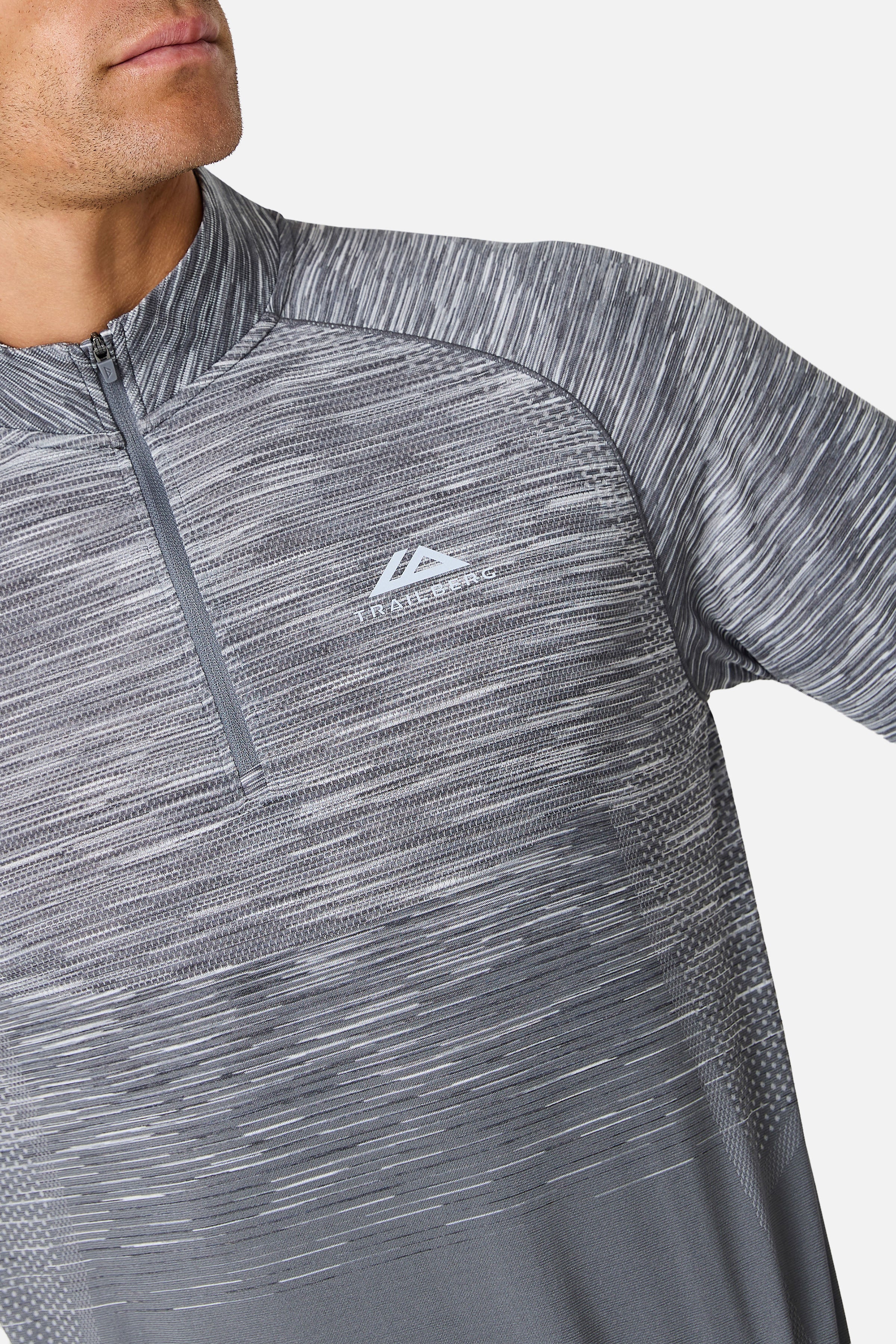 Arc Seamless 1/4 Zip Essentials Twinset - Nightfall Grey/Graphite Grey/Ash Grey/Lunar Grey