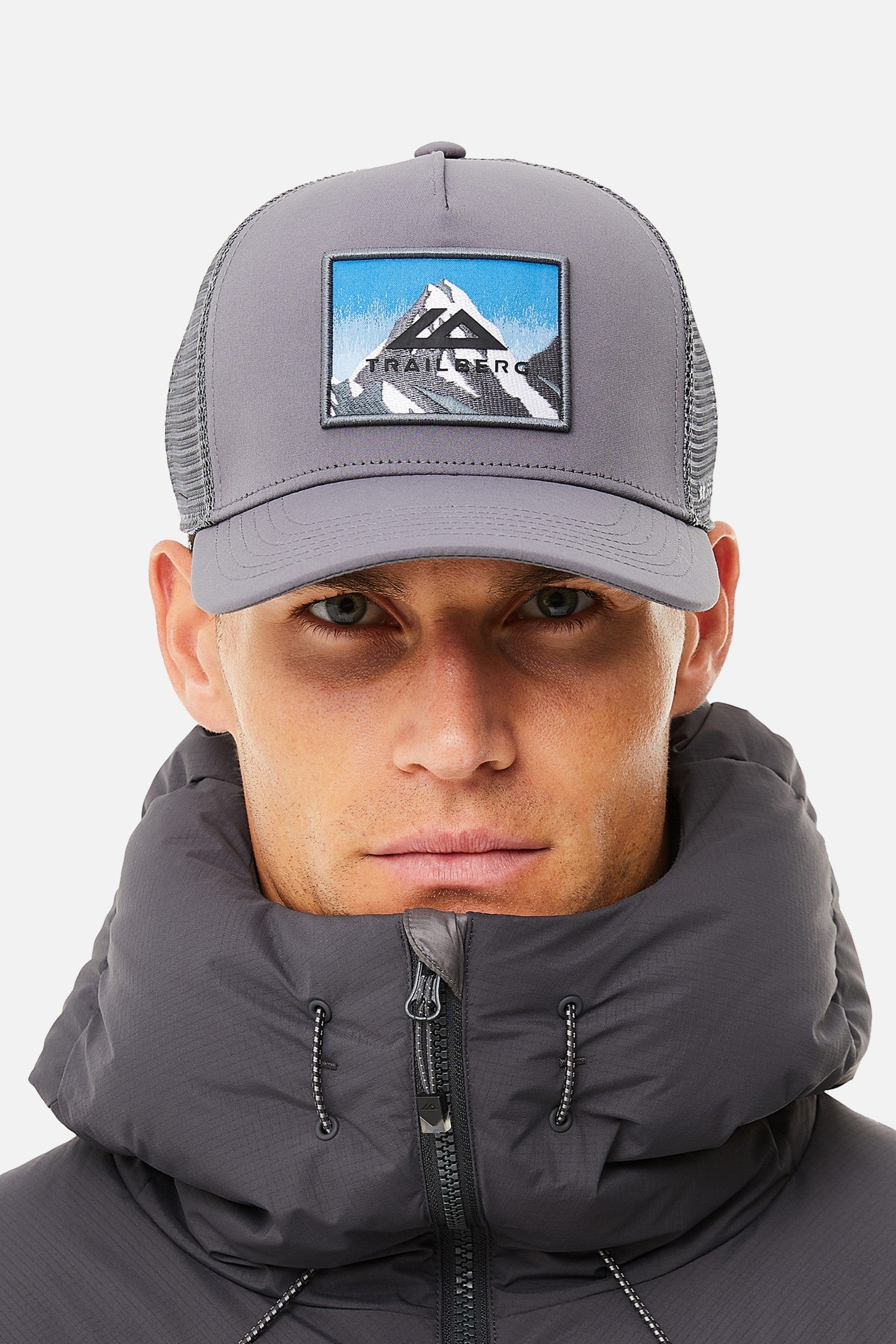 Himalayas Trucker Cap - Grey