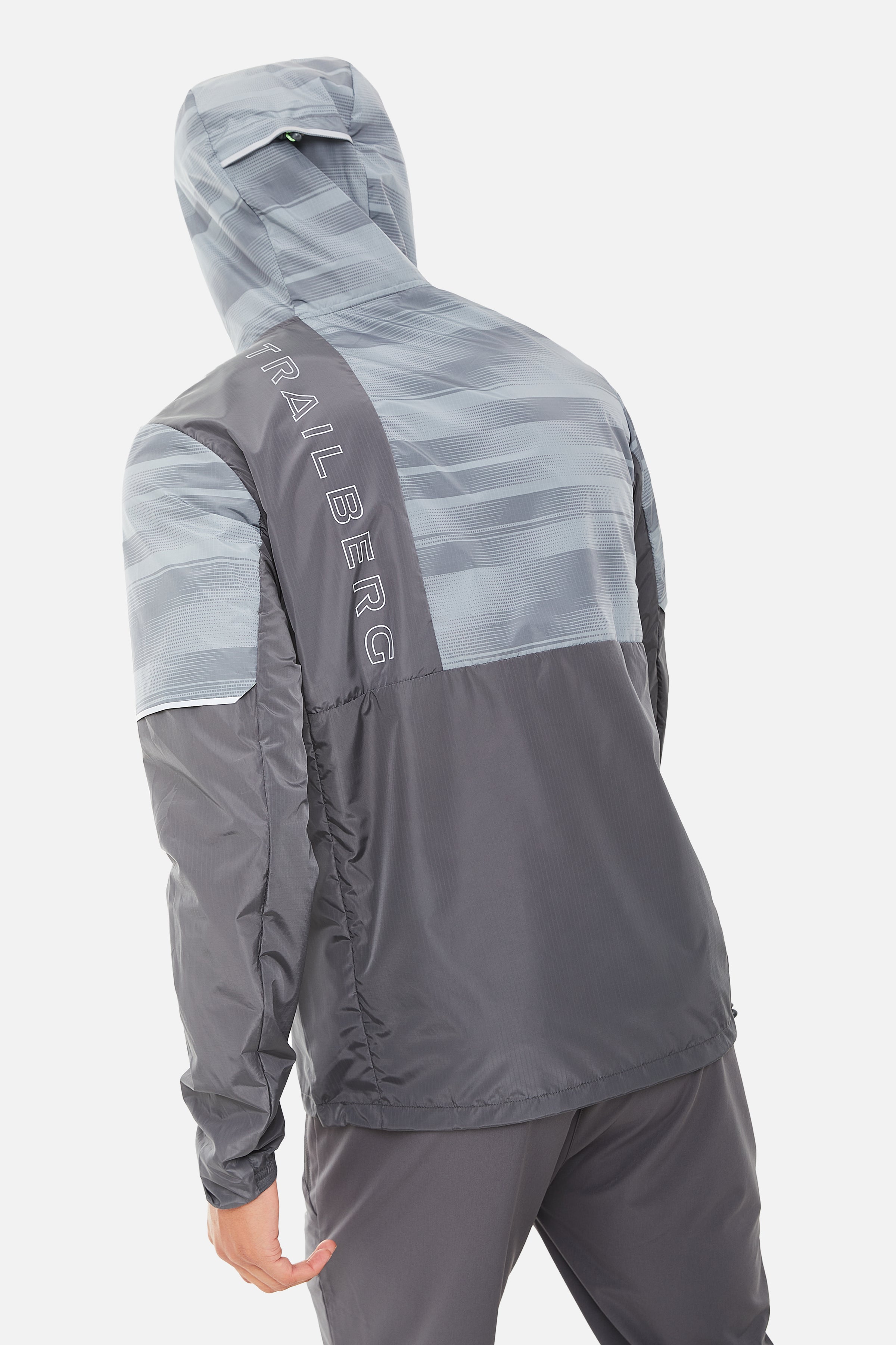 Dimension Windbreaker - Light Grey/Grey