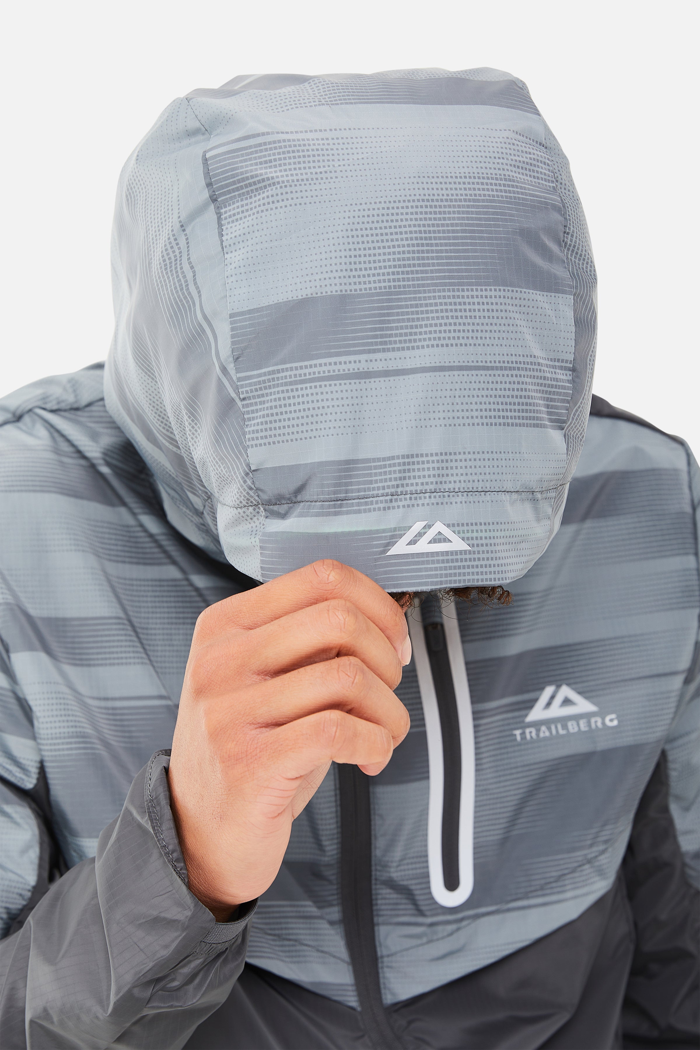 Dimension Windbreaker - Light Grey/Grey