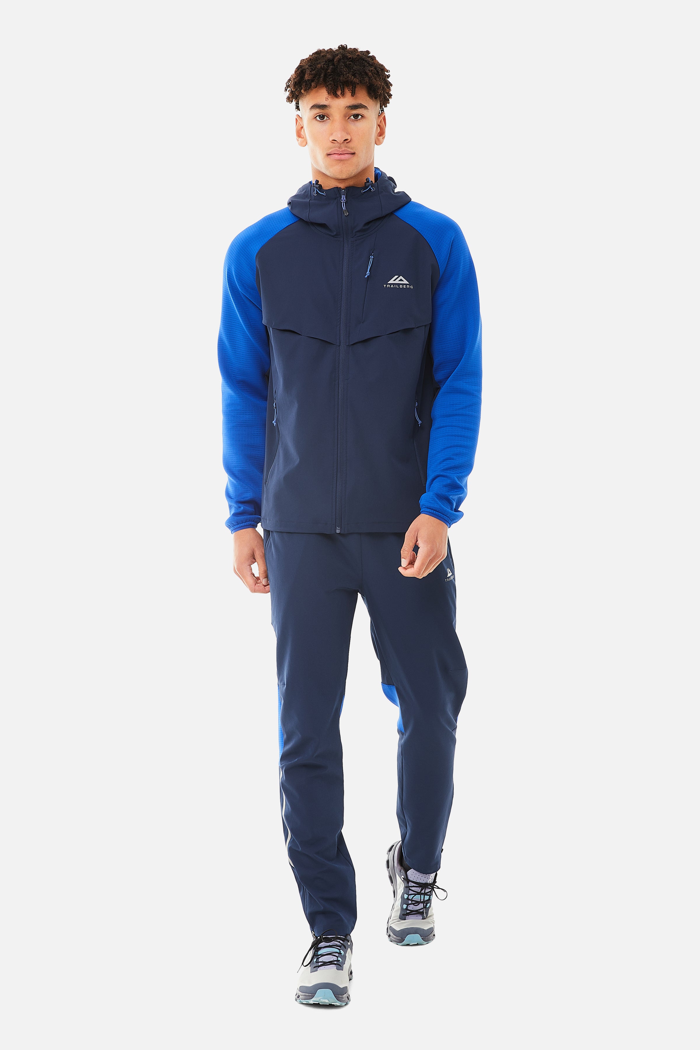 Rapid Dash Hood - Navy/Cobalt