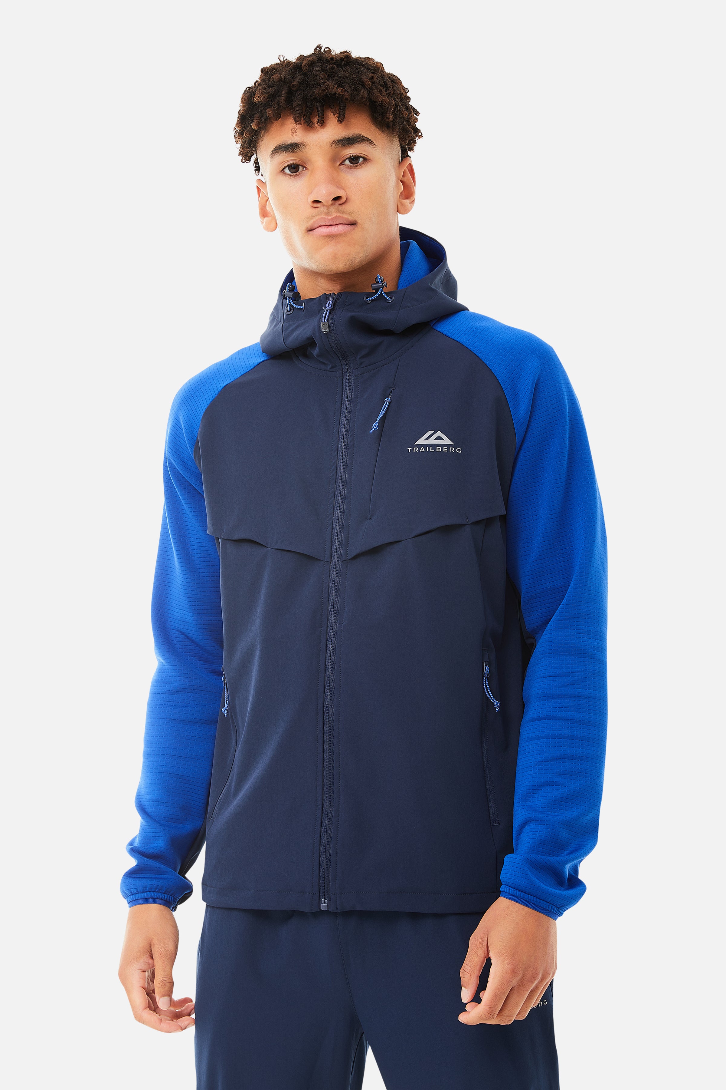 Rapid Dash Hood - Navy/Cobalt