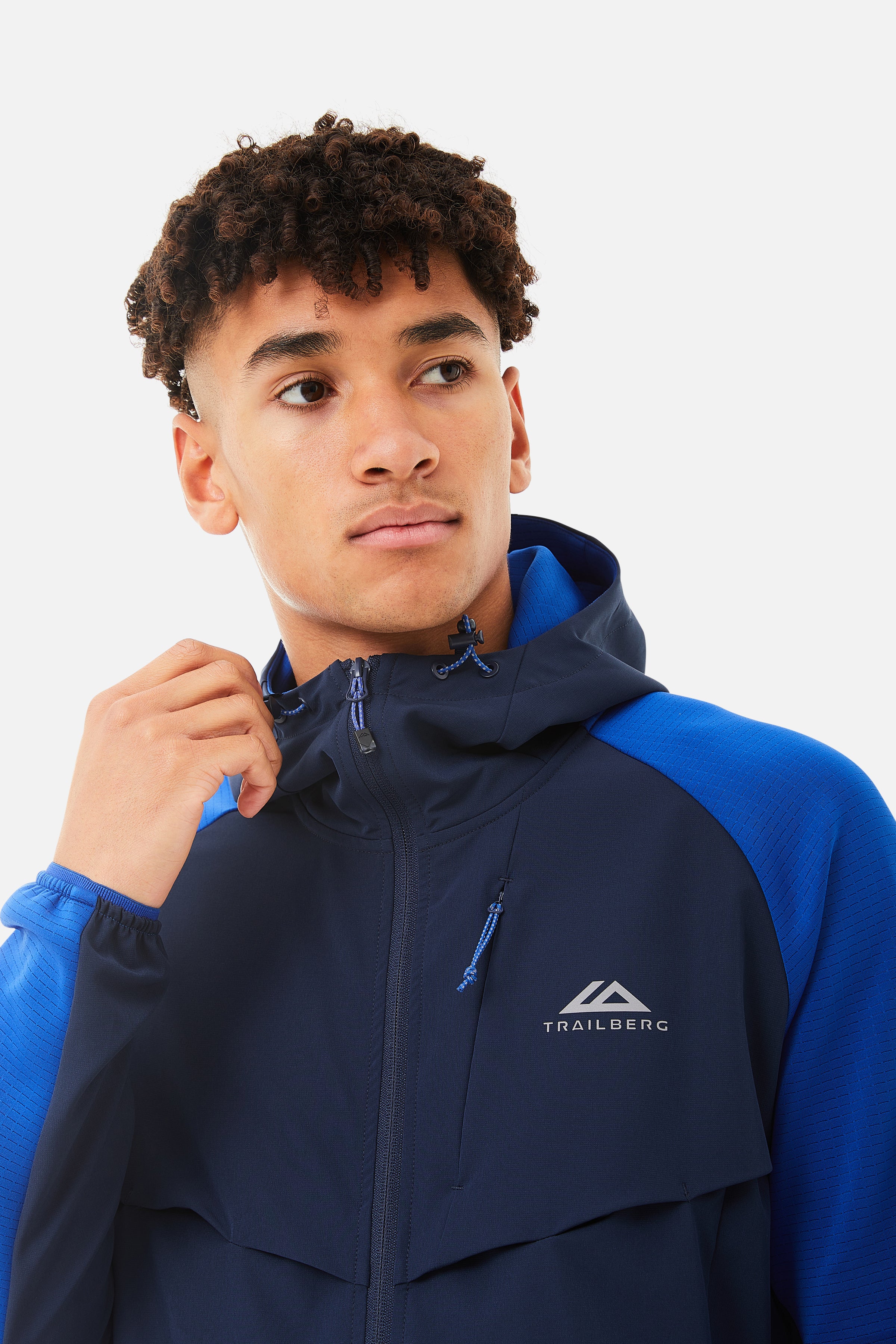 Rapid Dash Hood - Navy/Cobalt