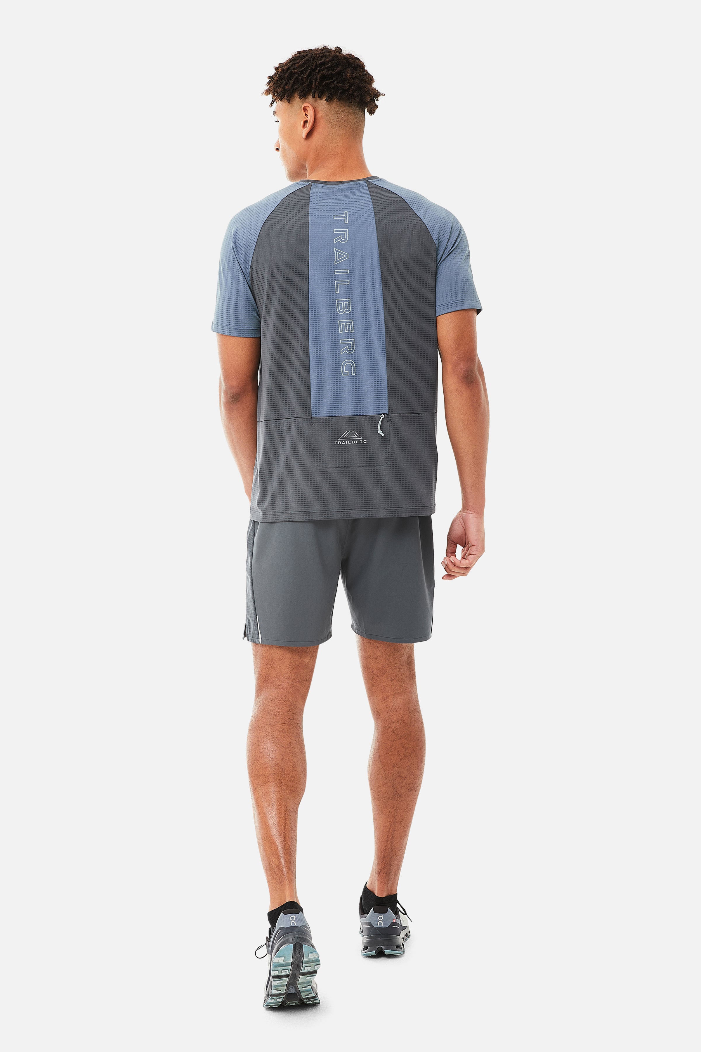 Rapid Dash Tee - Ombre Blue