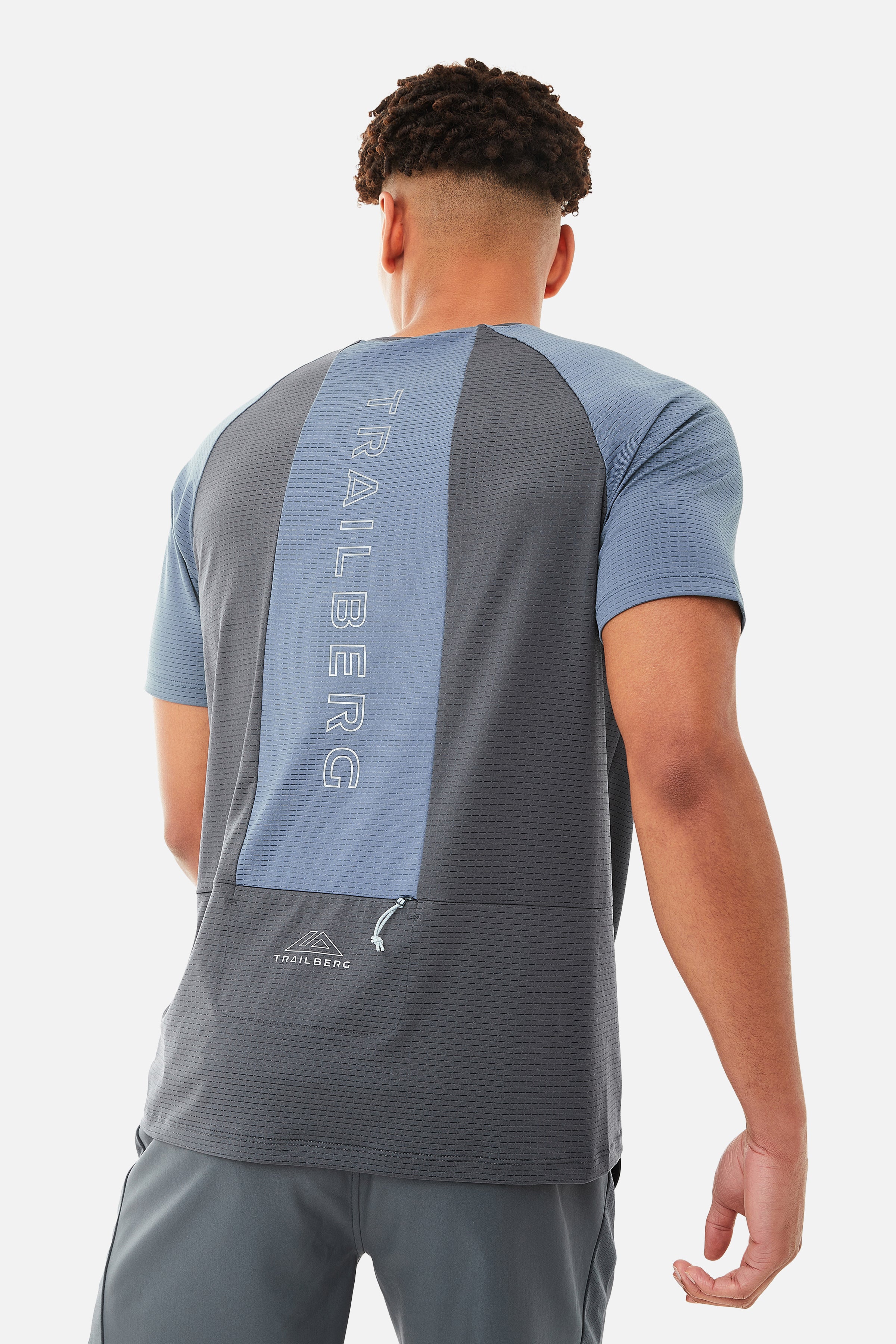Rapid Dash Tee - Ombre Blue