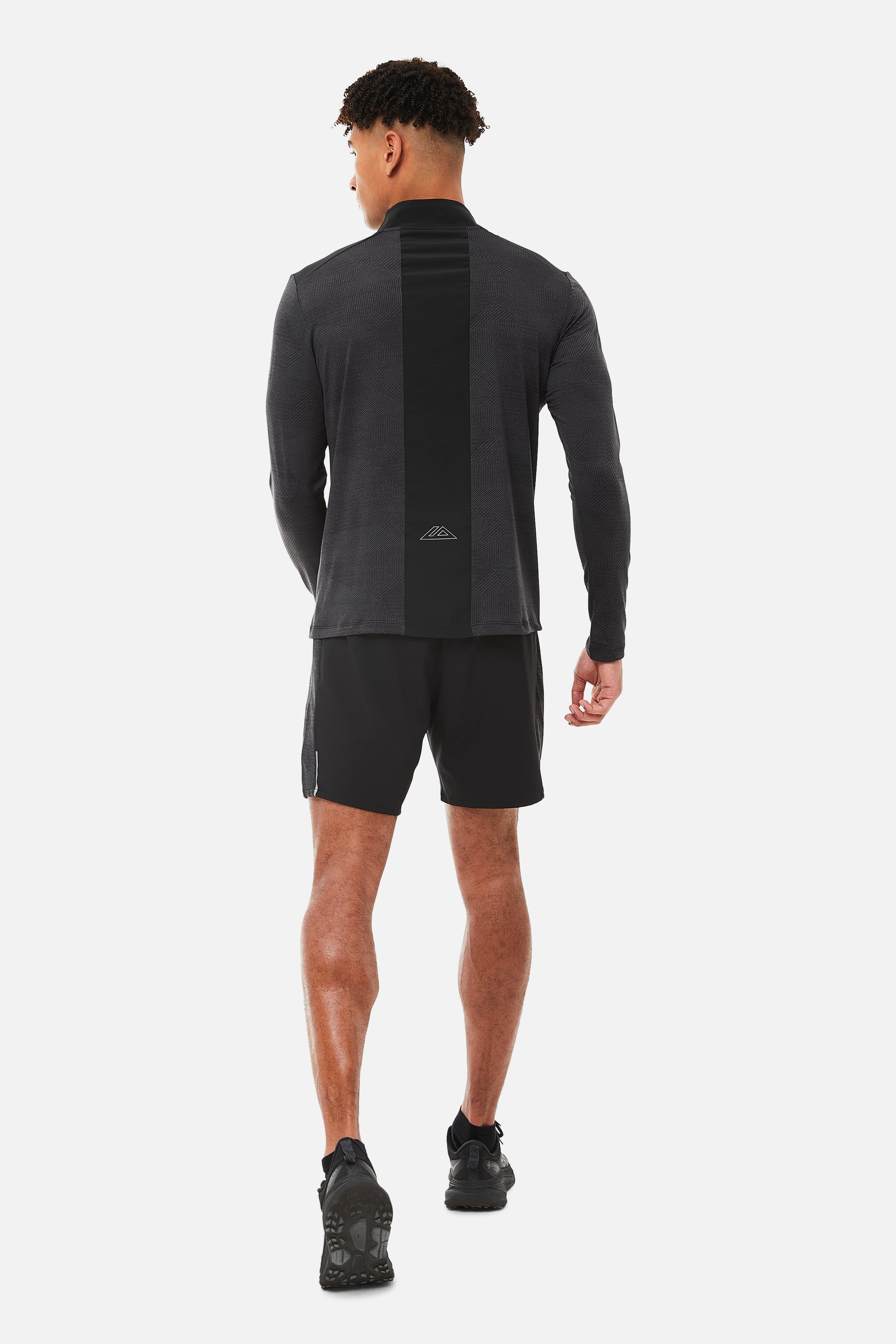 Dimension Quarter Zip - Black/Grey