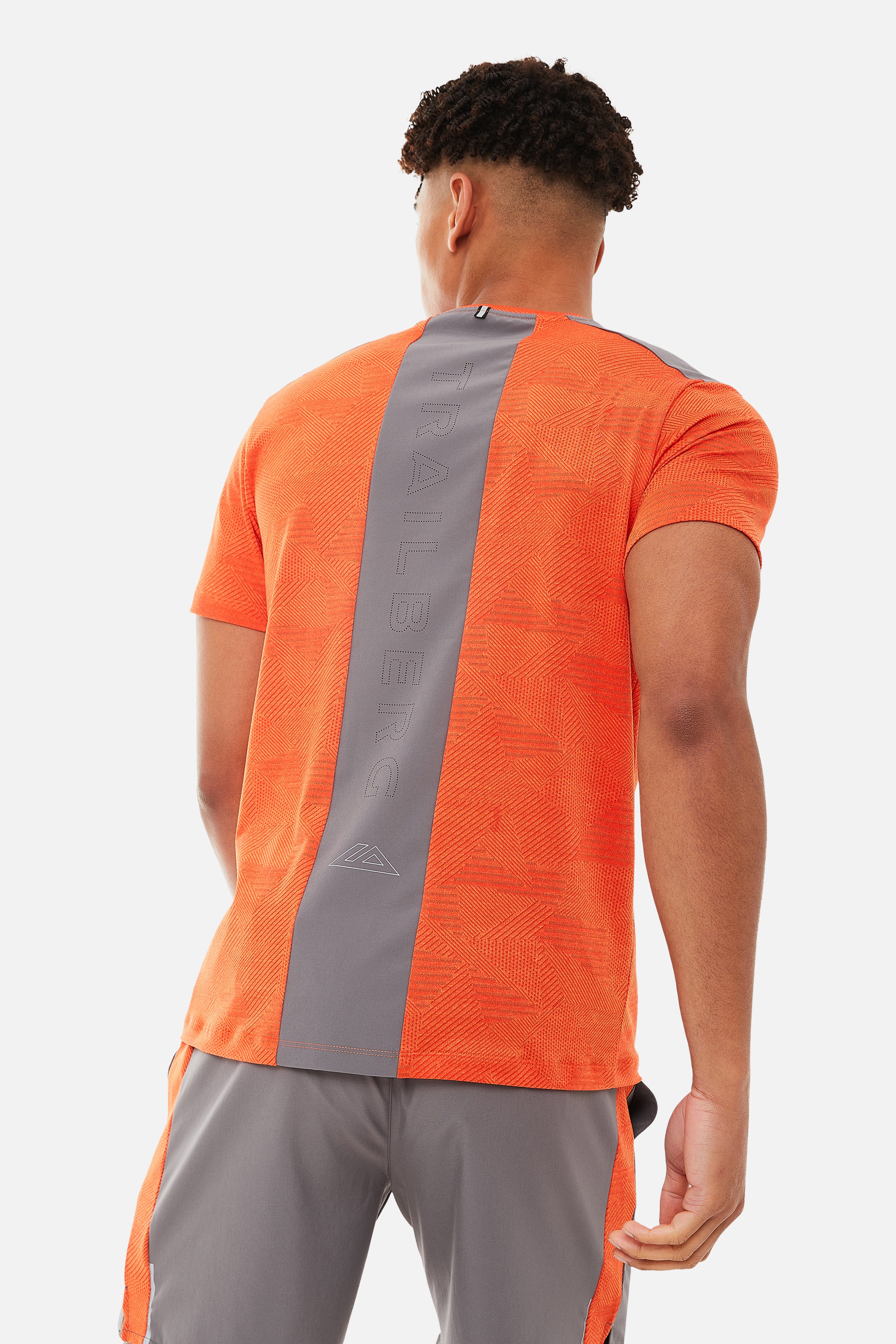 Dimension Twinset - Orange/Grey