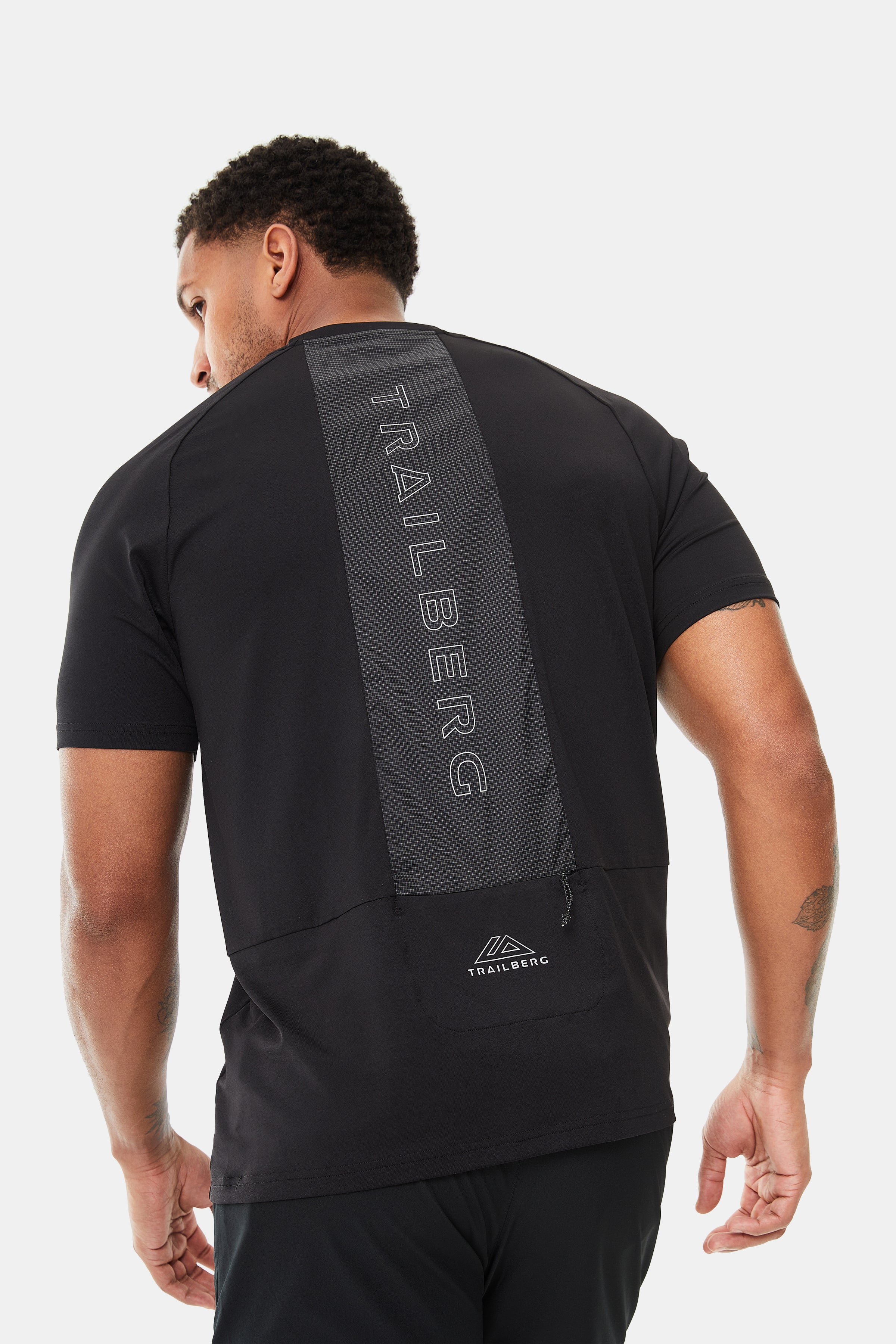 Rapid Grid Tee - Black