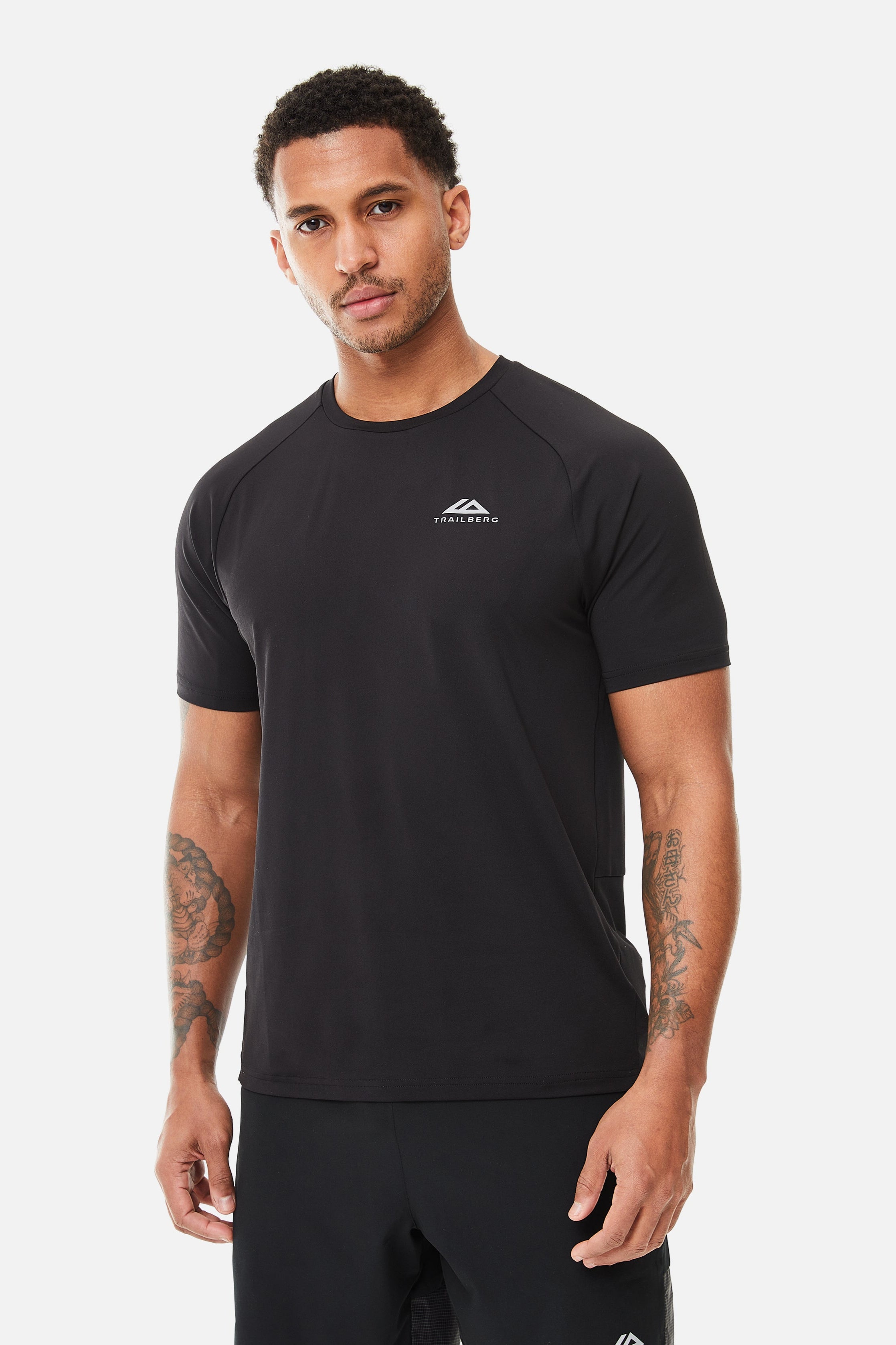Rapid Grid Tee - Black