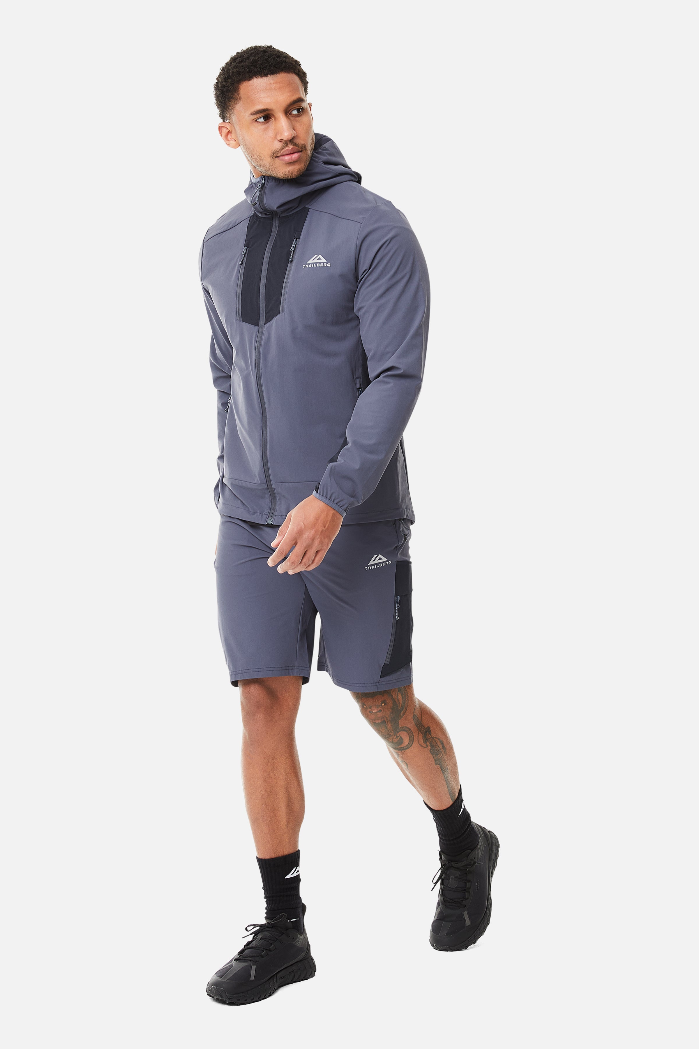 Faltenjura Hood - Eclipse Blue