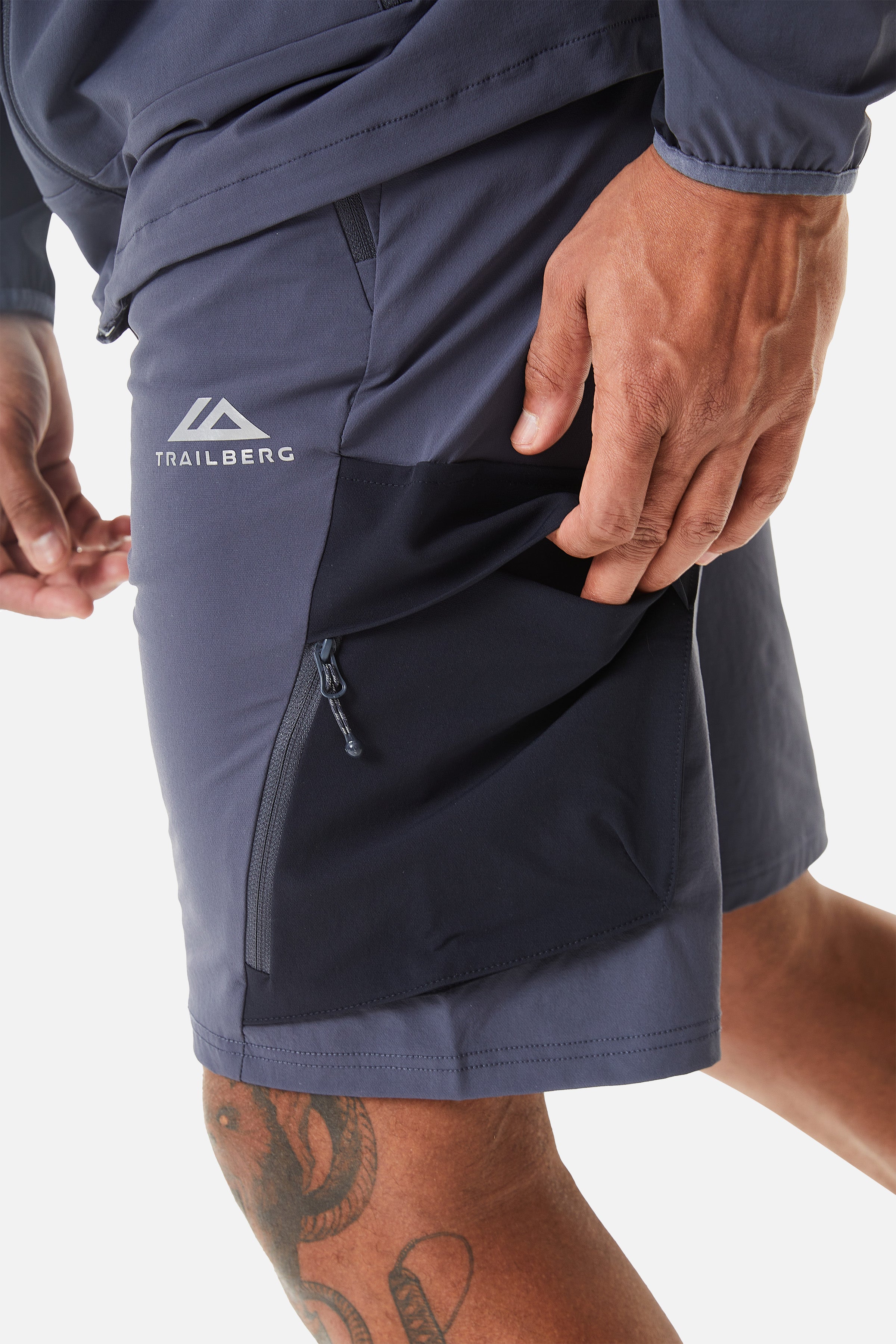 Faltenjura Short - Eclipse Blue