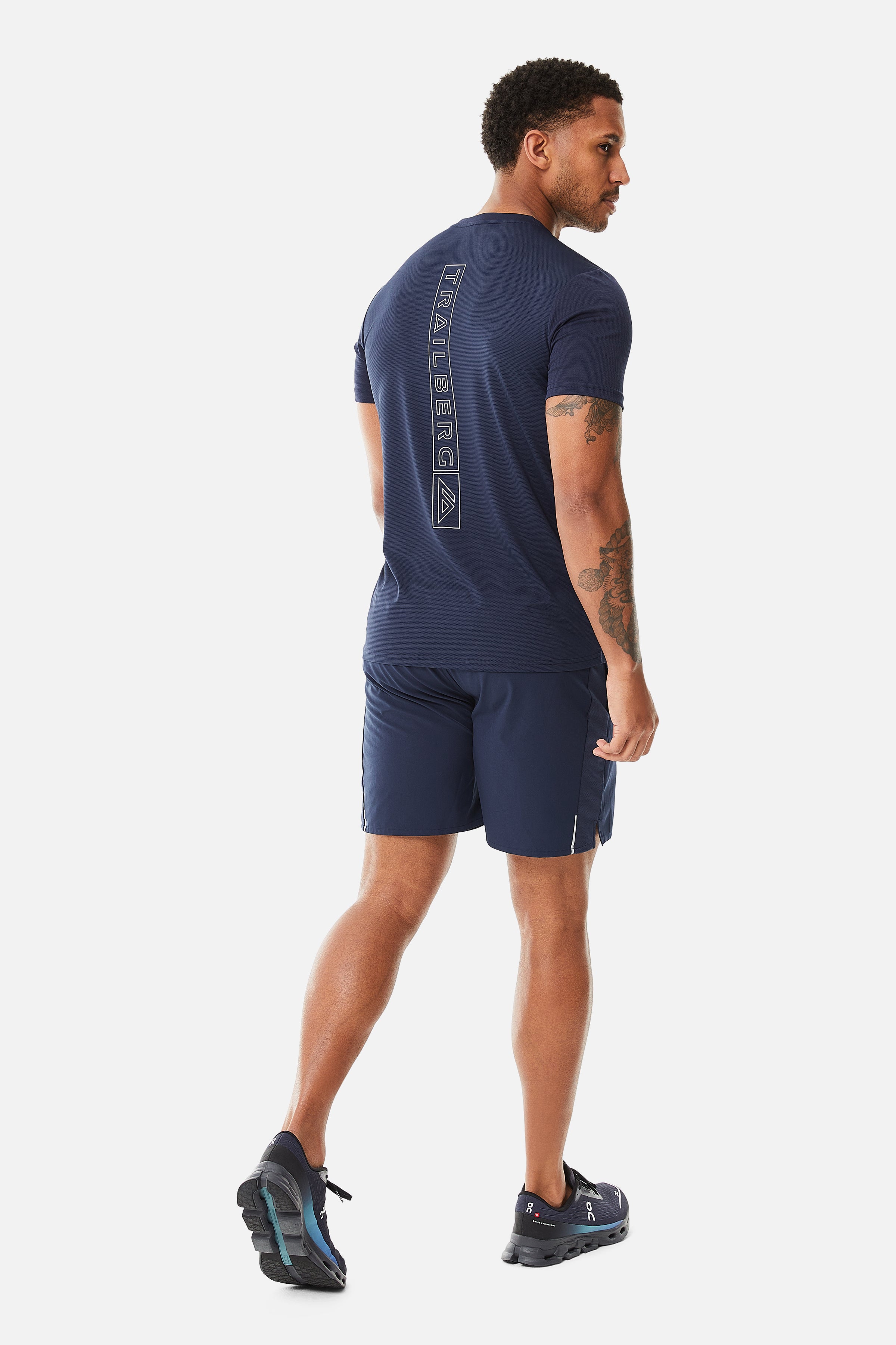 Crest Tee - Navy Blue