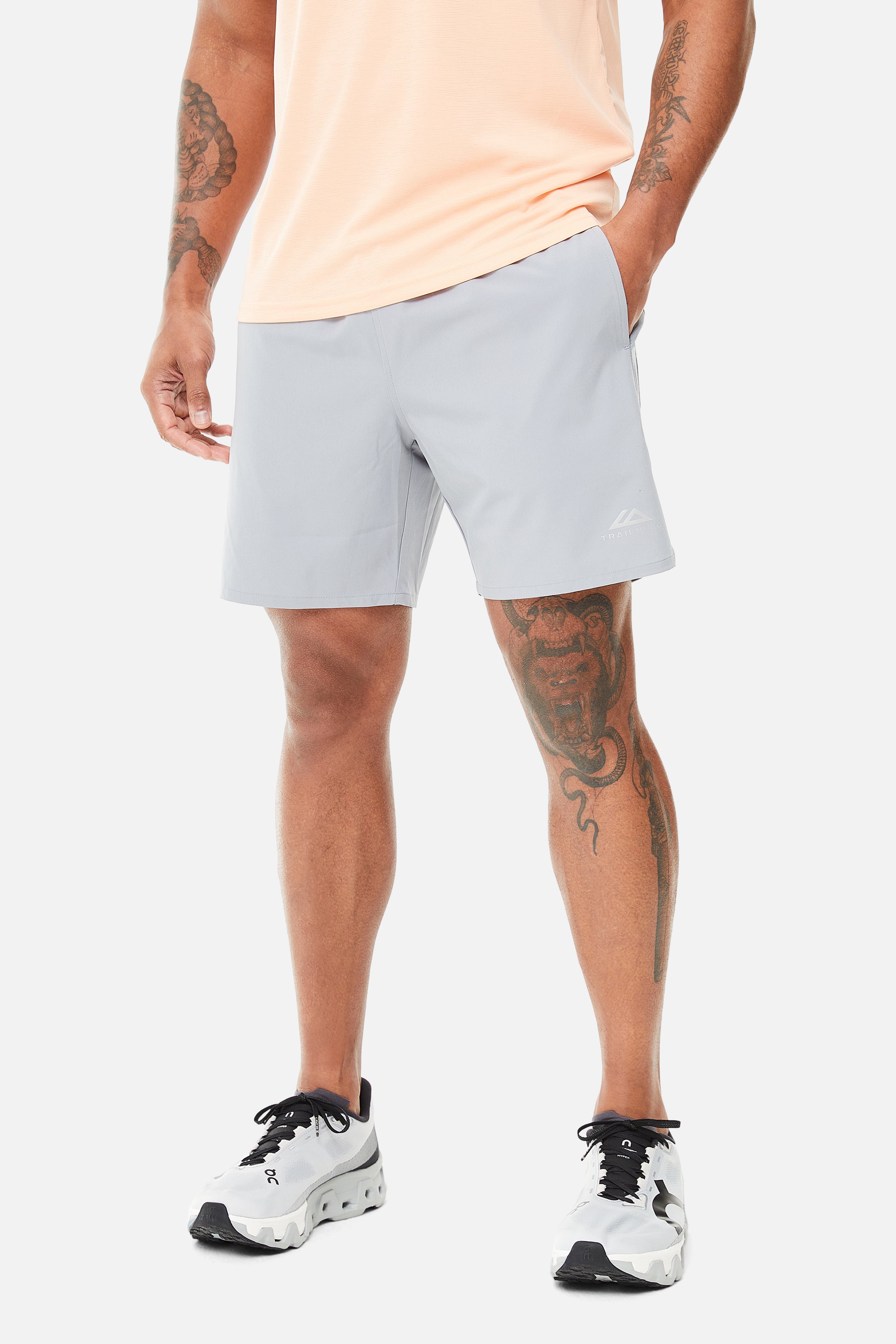 Essentials 2.0 Shorts - Frosted Fog