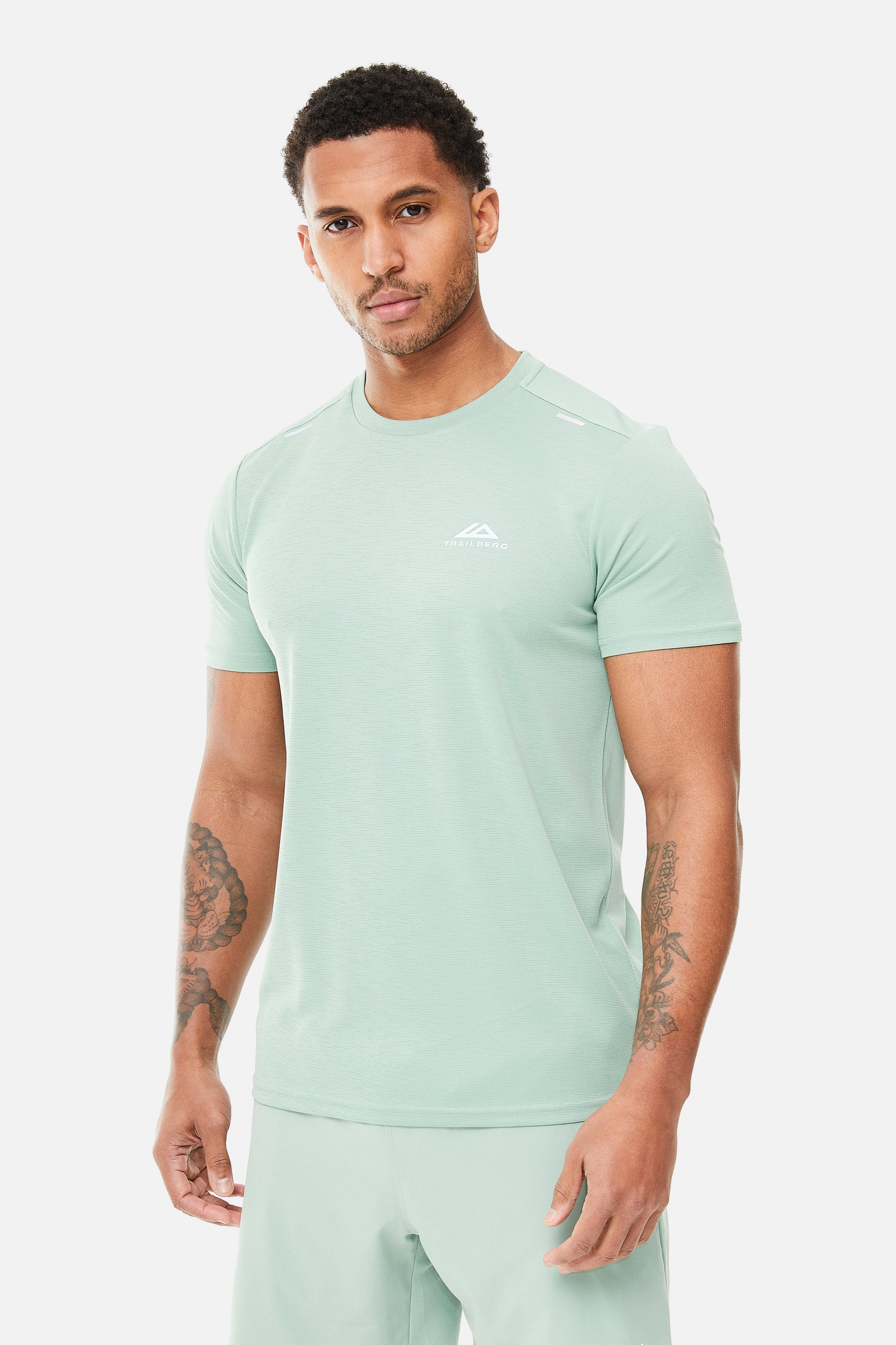 Crest Tee - Olive Green