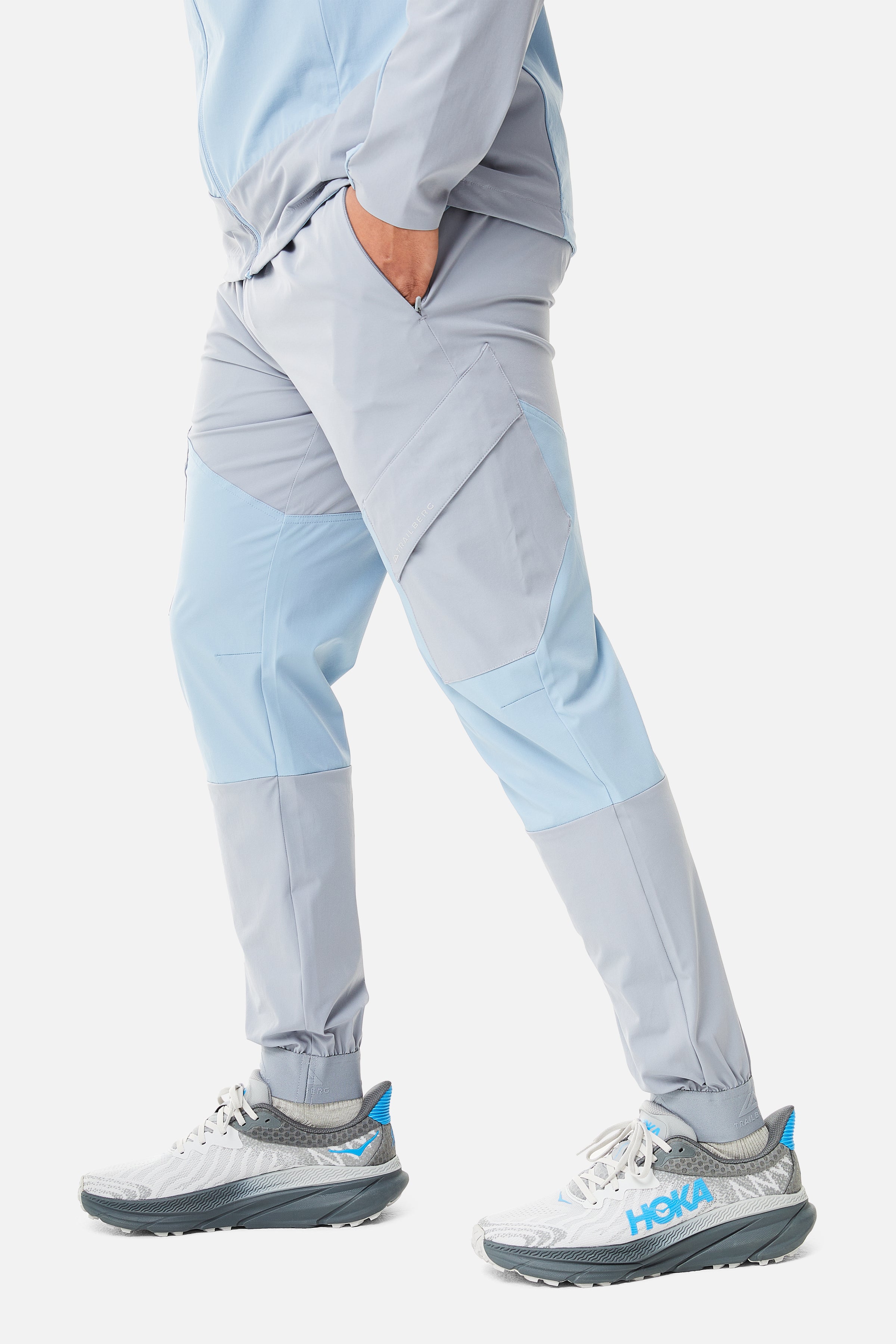 Aperture Tracksuit - Washed Indigo/Cloud Haze