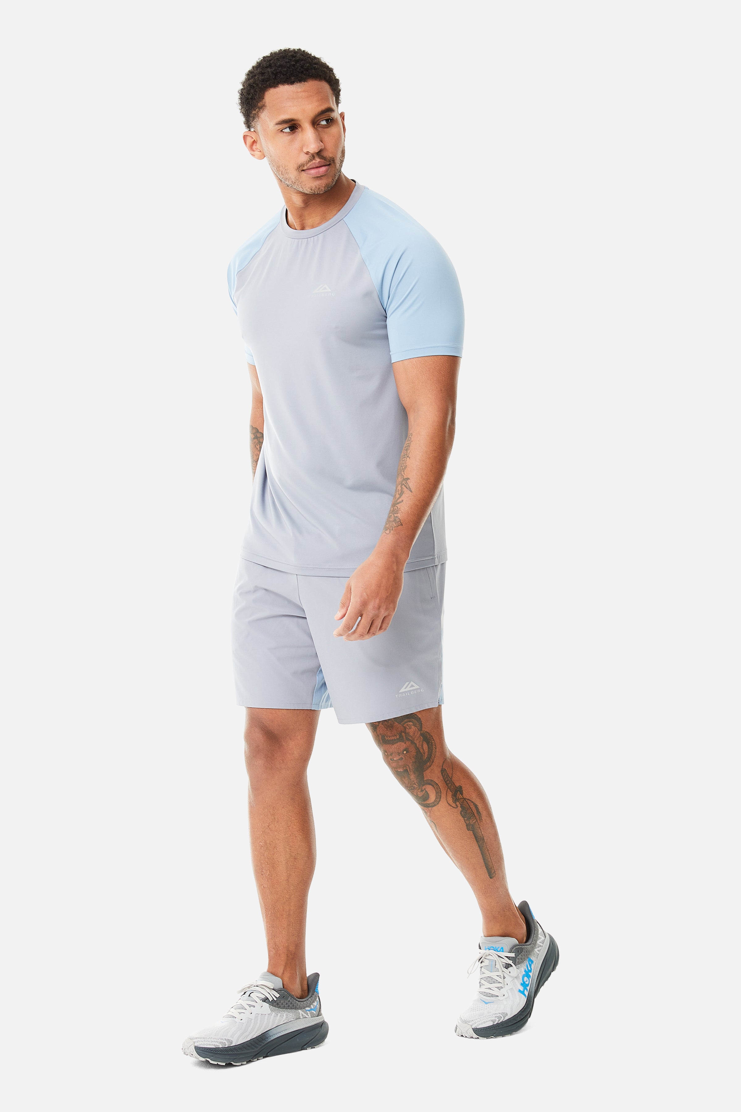 Aperture Tee - Cloud Haze/Washed Indigo