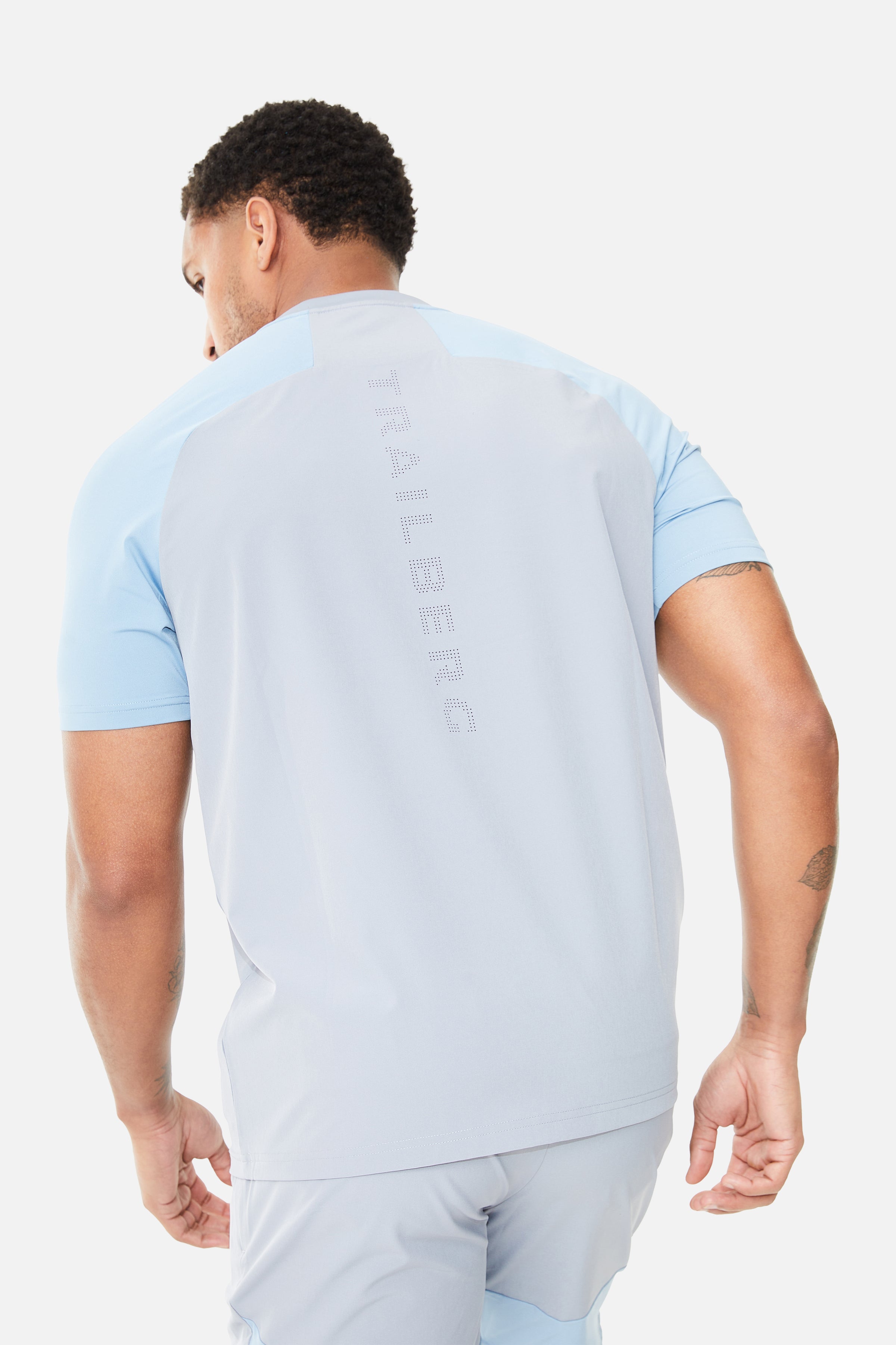 Aperture Tee - Cloud Haze/Washed Indigo