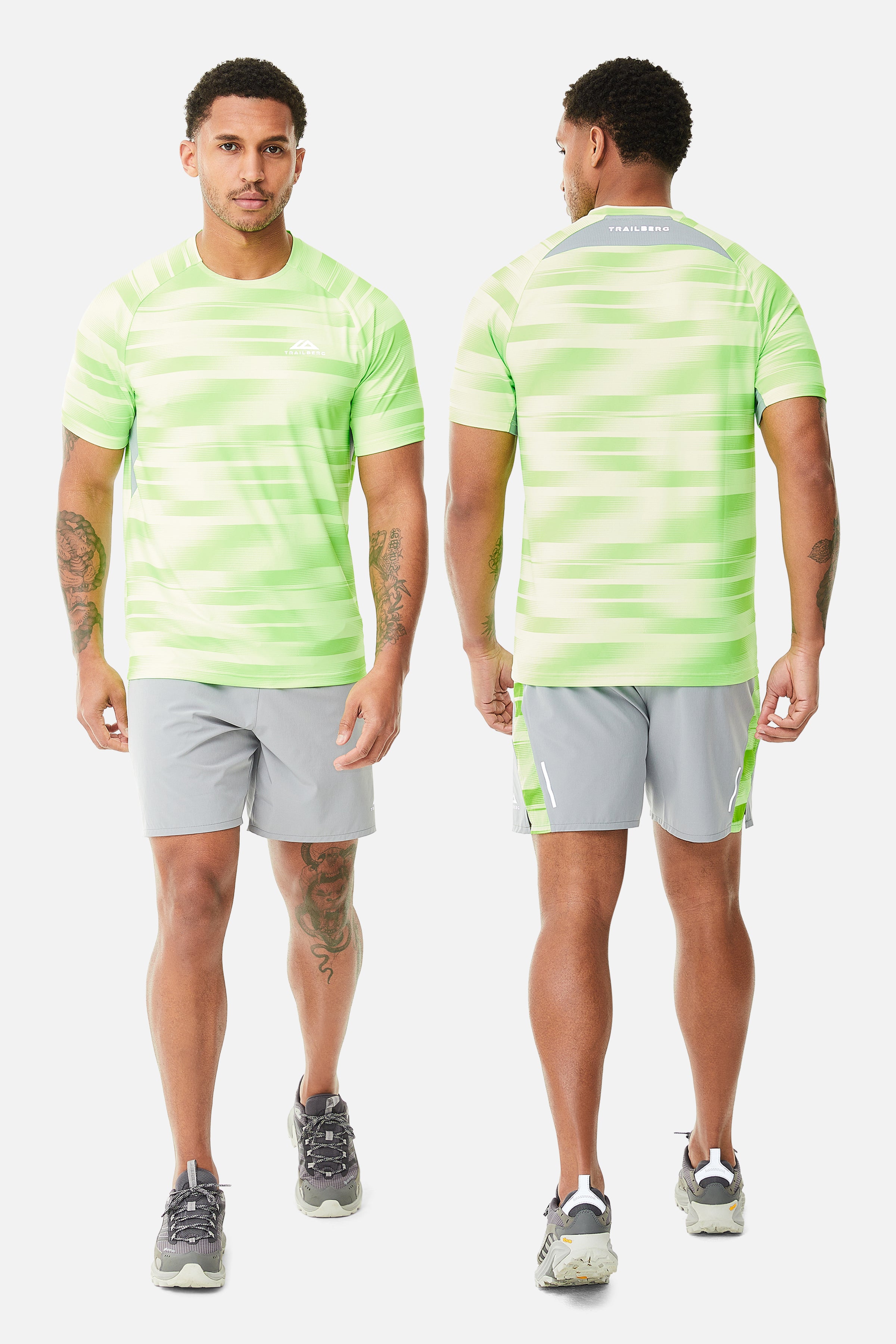 Dimension 2.0 Twinset - Moon Grey/Neon Lime/Vivid Green
