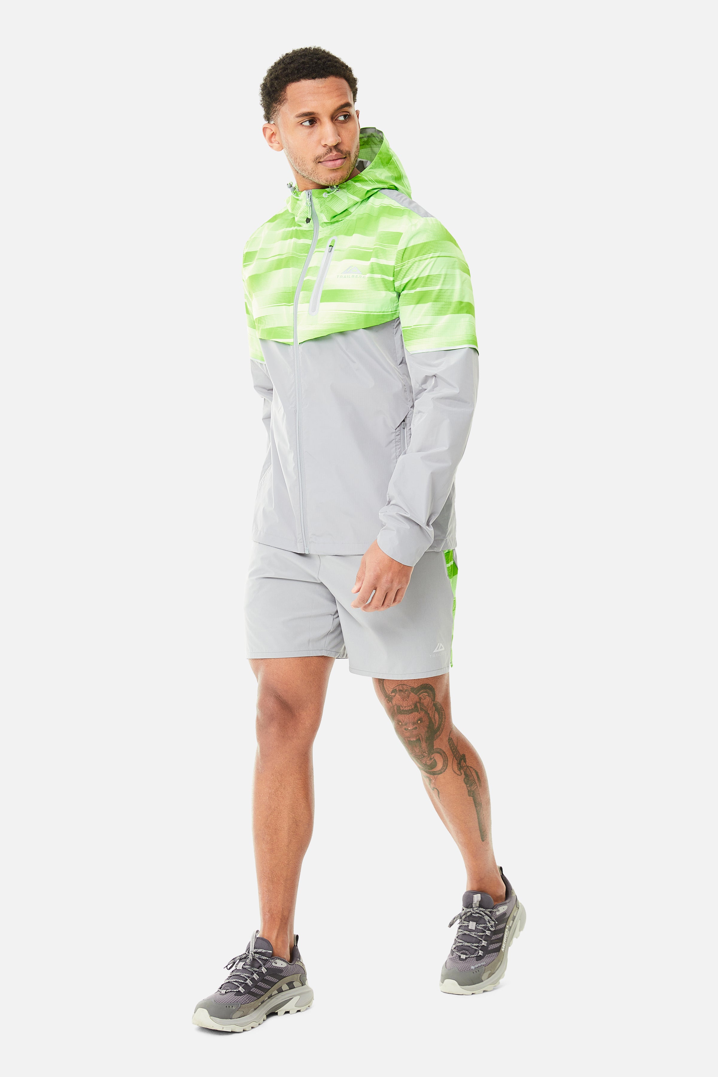 Dimension 2.0 Windset - Moon Grey/Neon Lime/Vivid Green