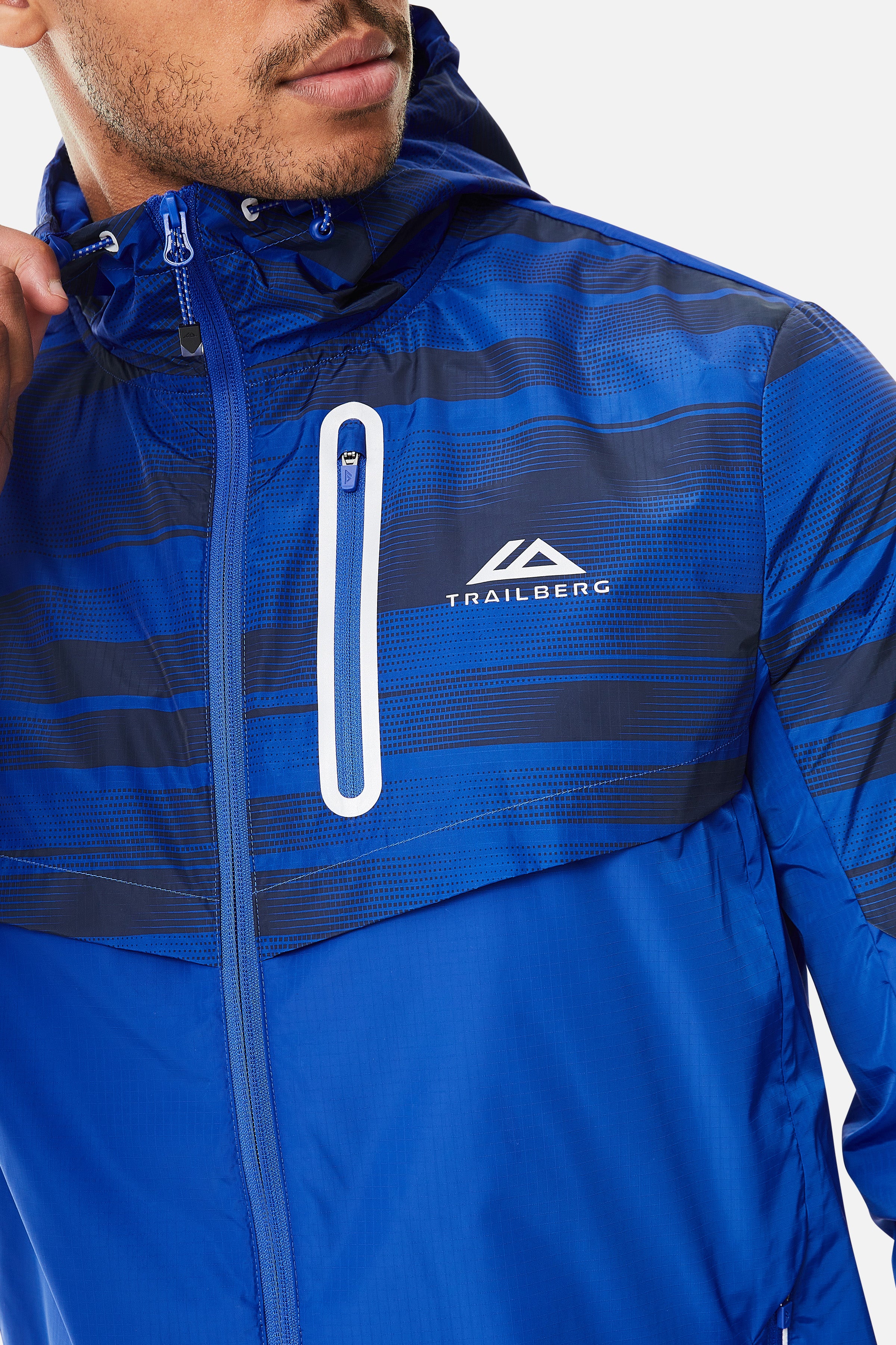 Dimension 2.0 Windbreaker - Twilight Haze/Navy Blue