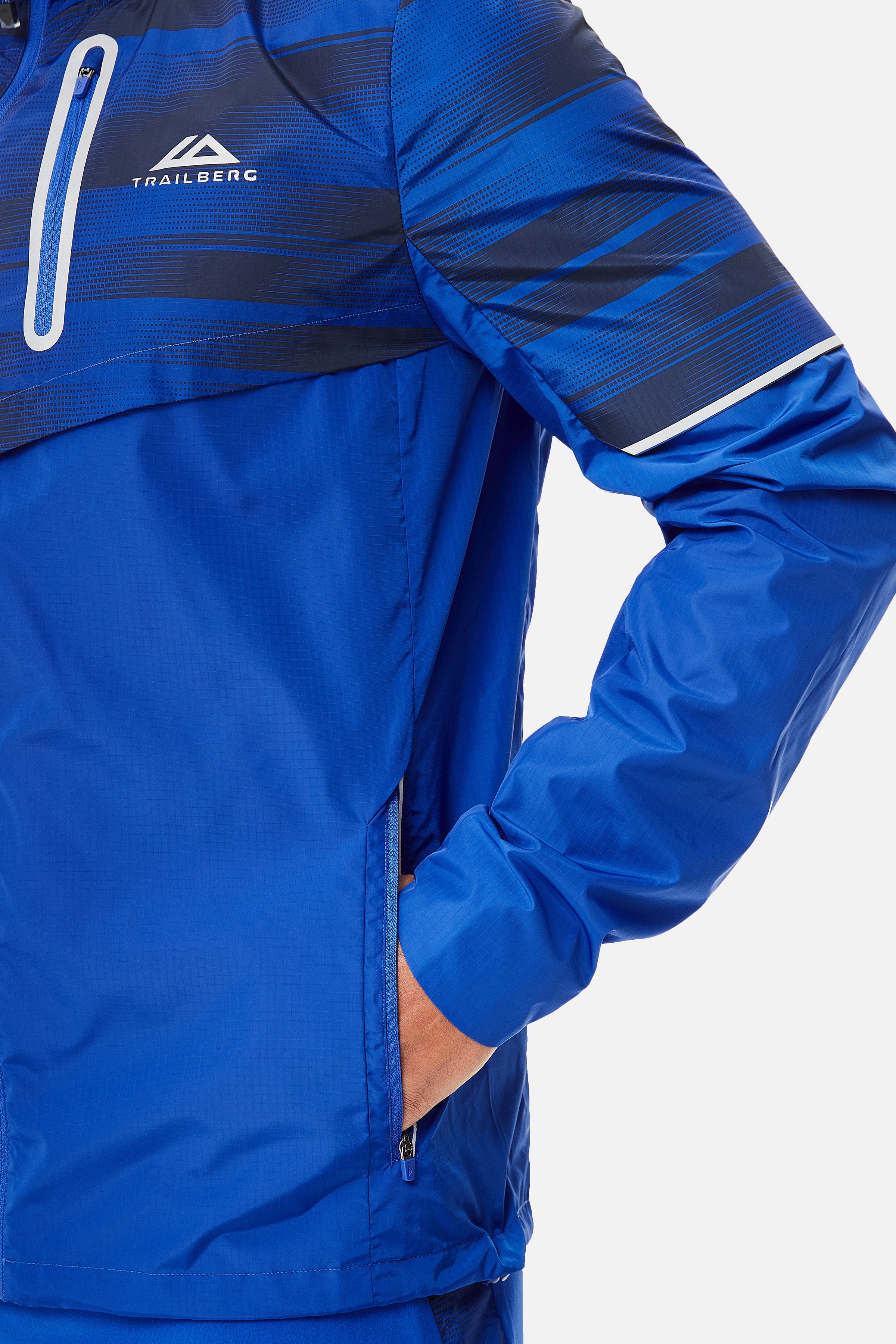 Dimension 2.0 Windbreaker - Twilight Haze/Navy Blue