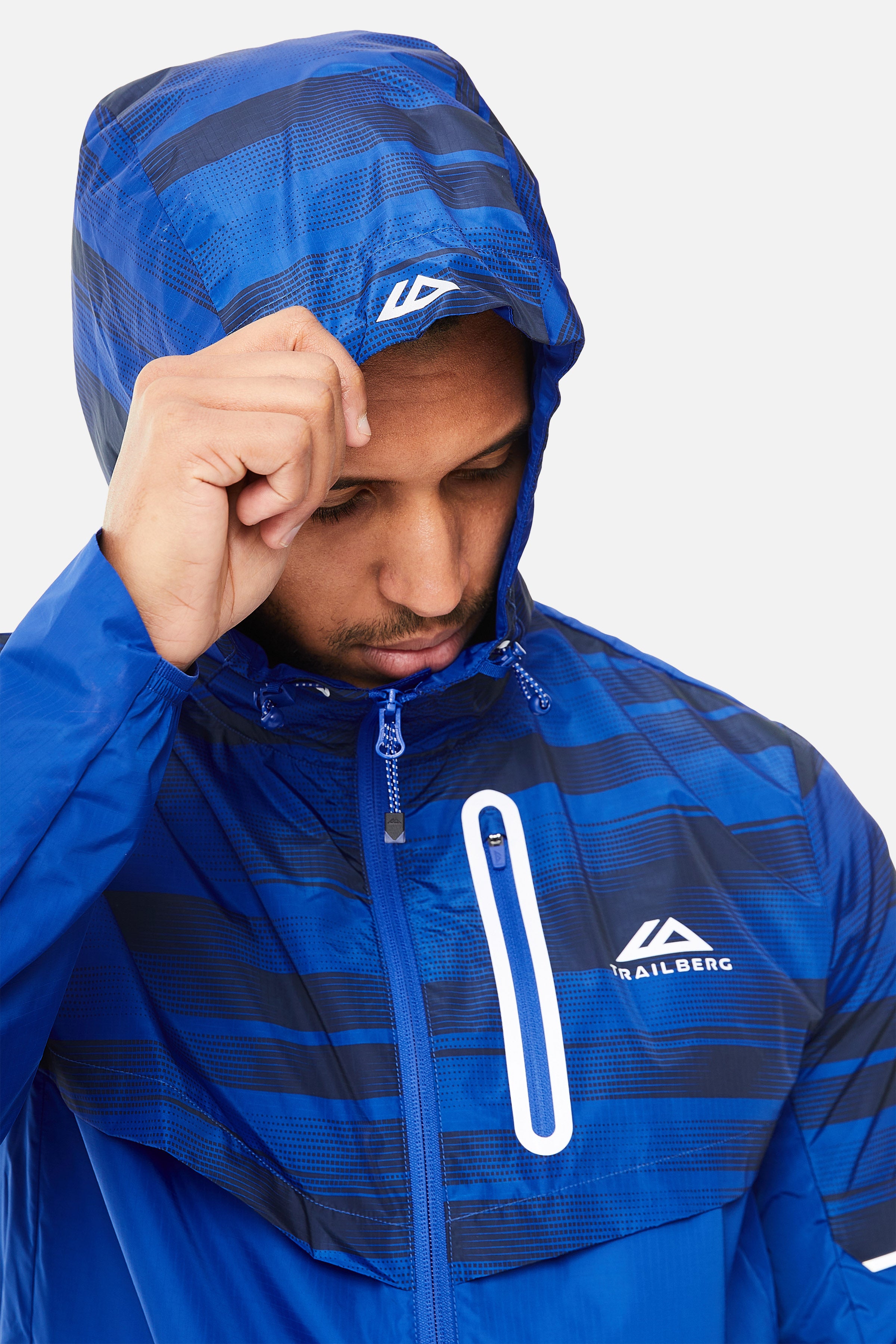 Dimension 2.0 Windbreaker - Twilight Haze/Navy Blue