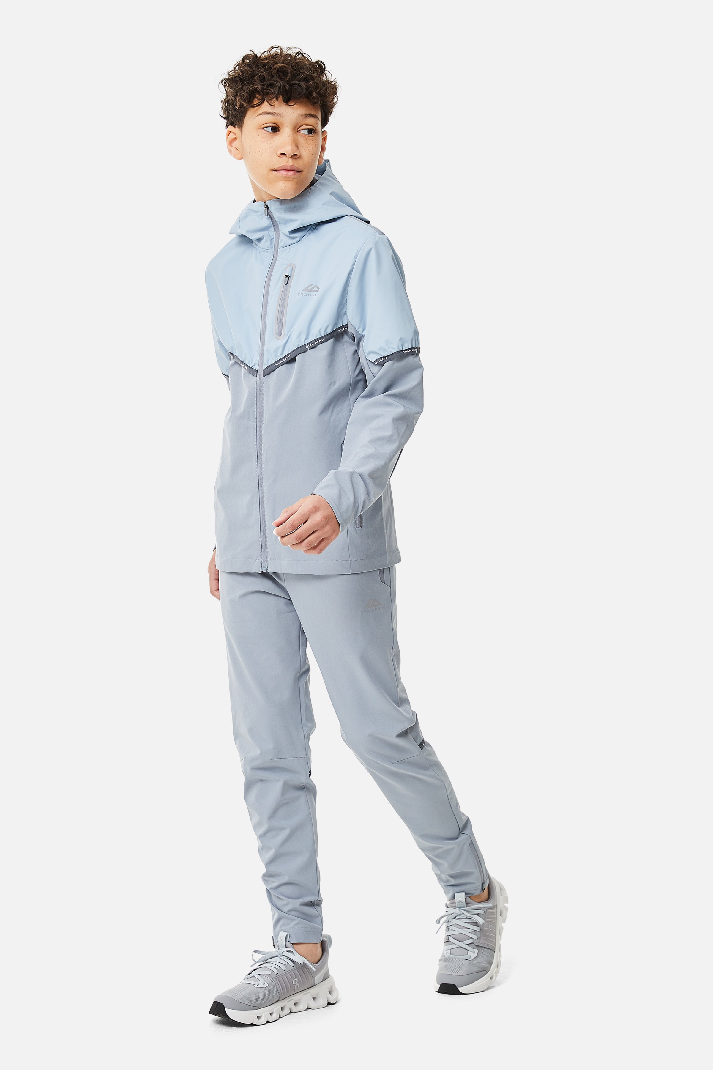 Boys Vertigo Tape Pant - Cloud Haze/Blue Frost