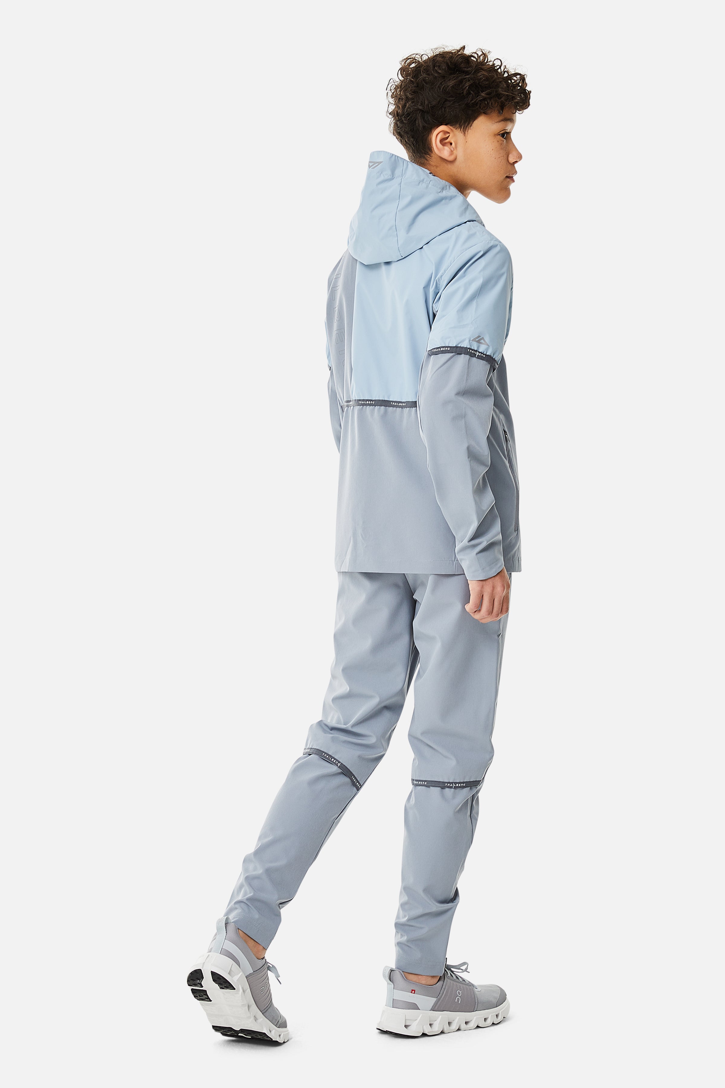 Boys Vertigo Tape Pant - Cloud Haze/Blue Frost