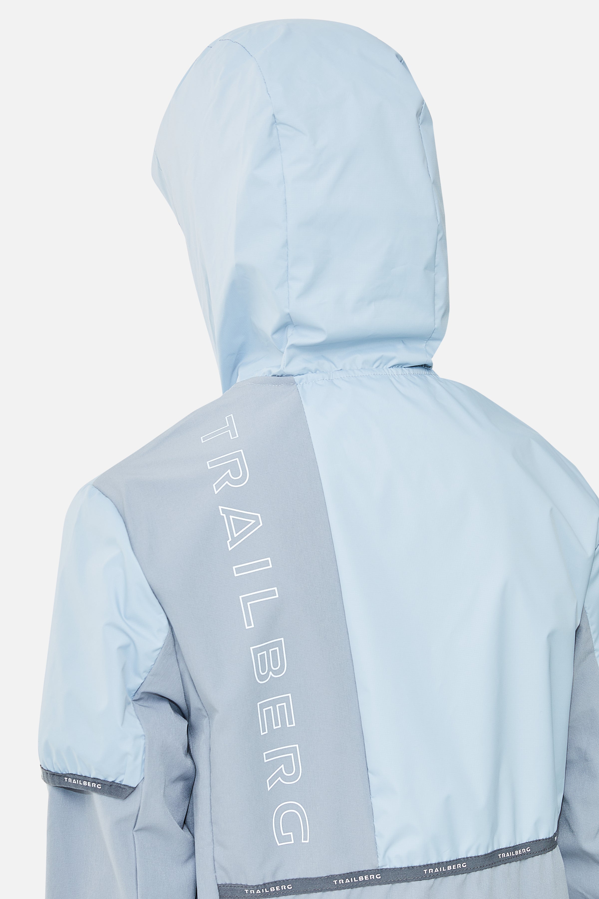 Boys Vertigo Tape Hood - Cloud Haze/Blue Frost