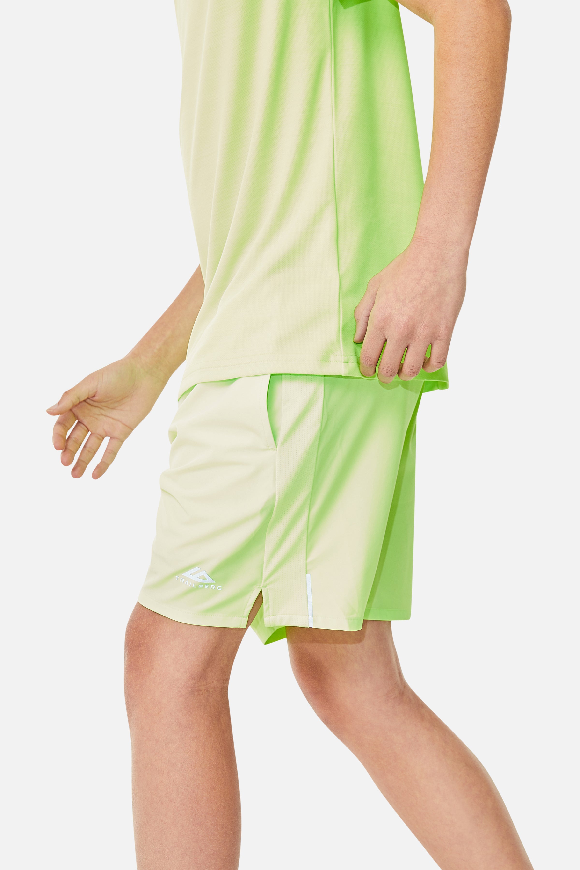 Boys Cloud Essentials Twinset - Neon Lime