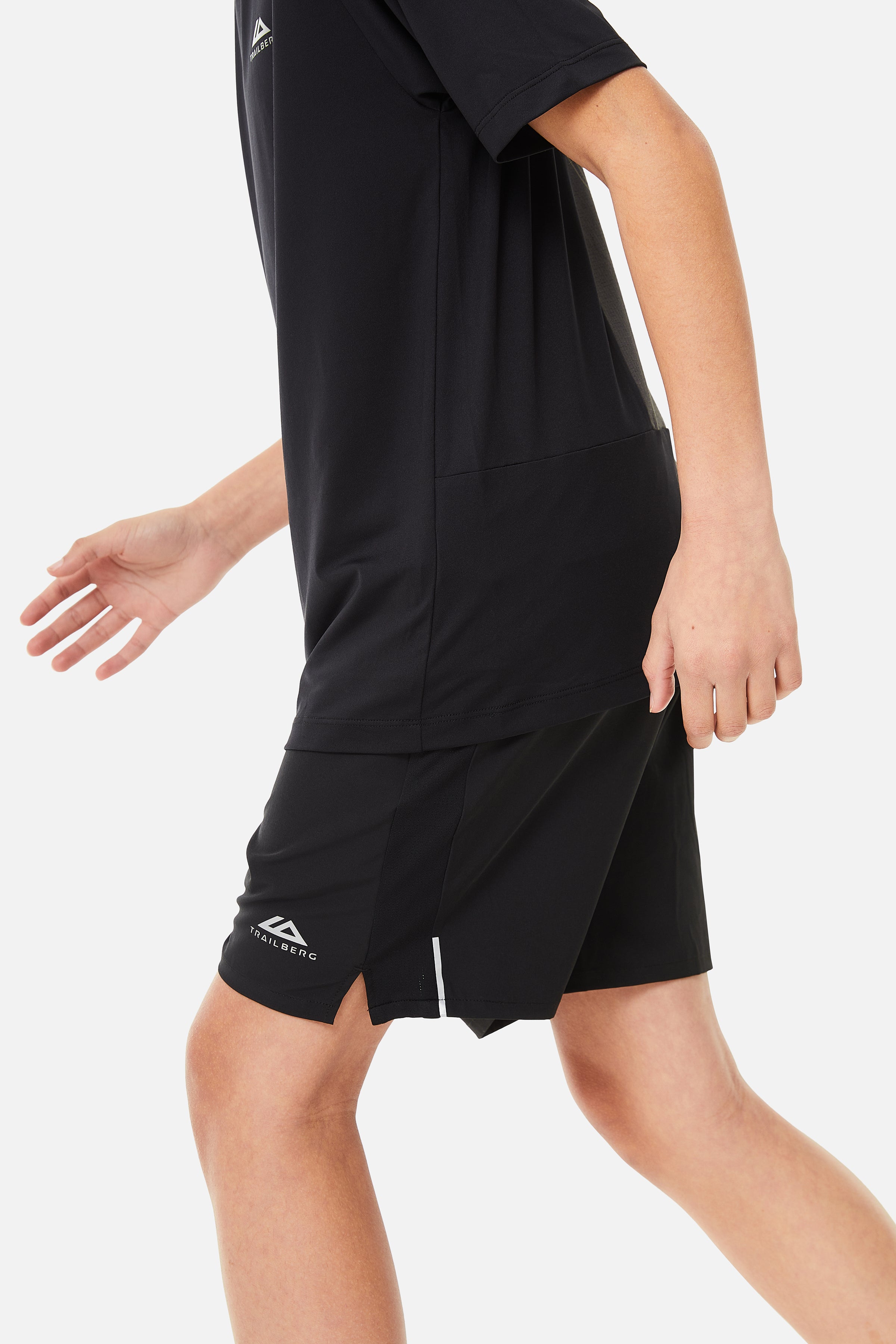 Boys Rapid Keyline Essentials Twinset - Black/Volcano Grey