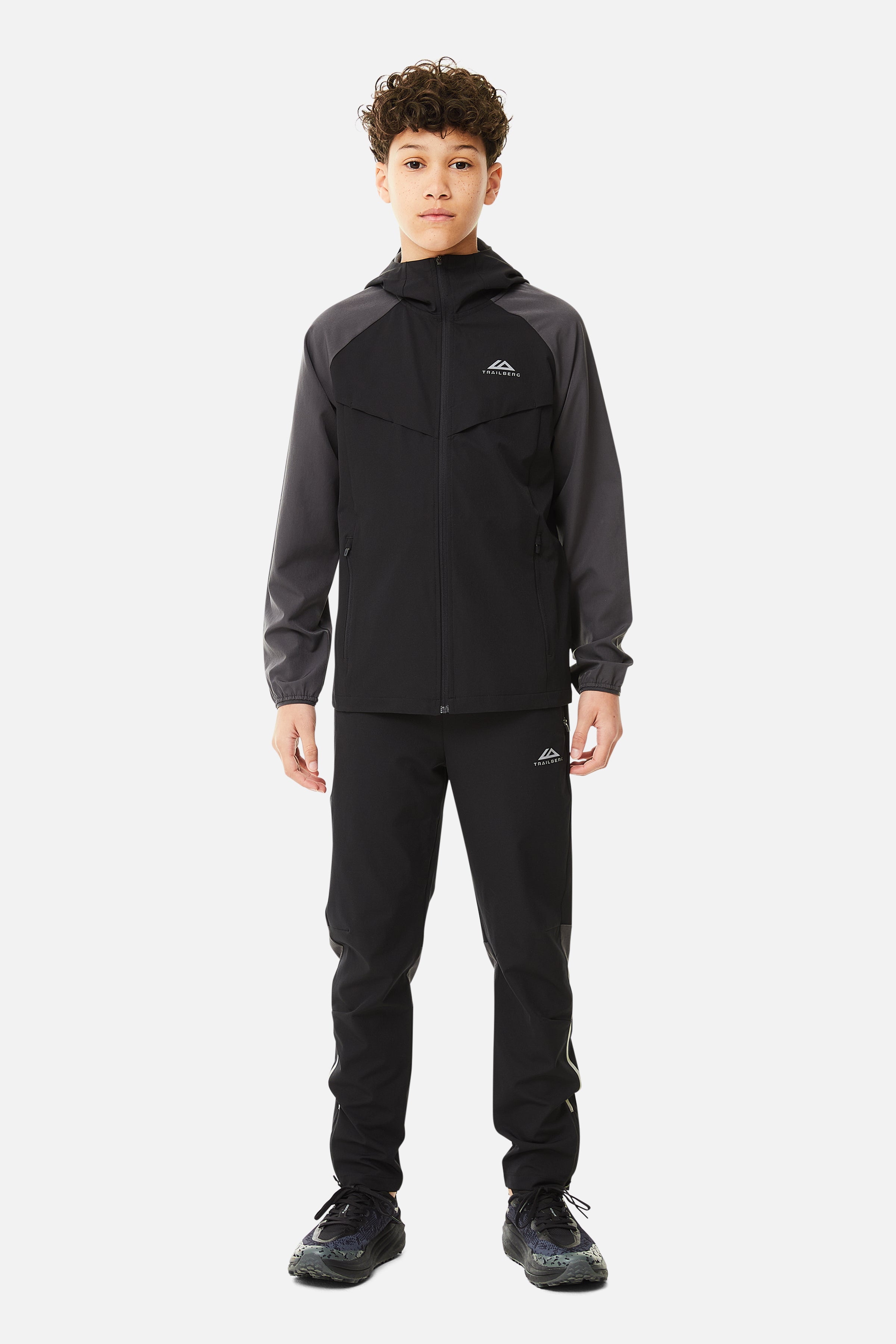 Boys Rapid Keyline Pant - Black/Volcano Grey