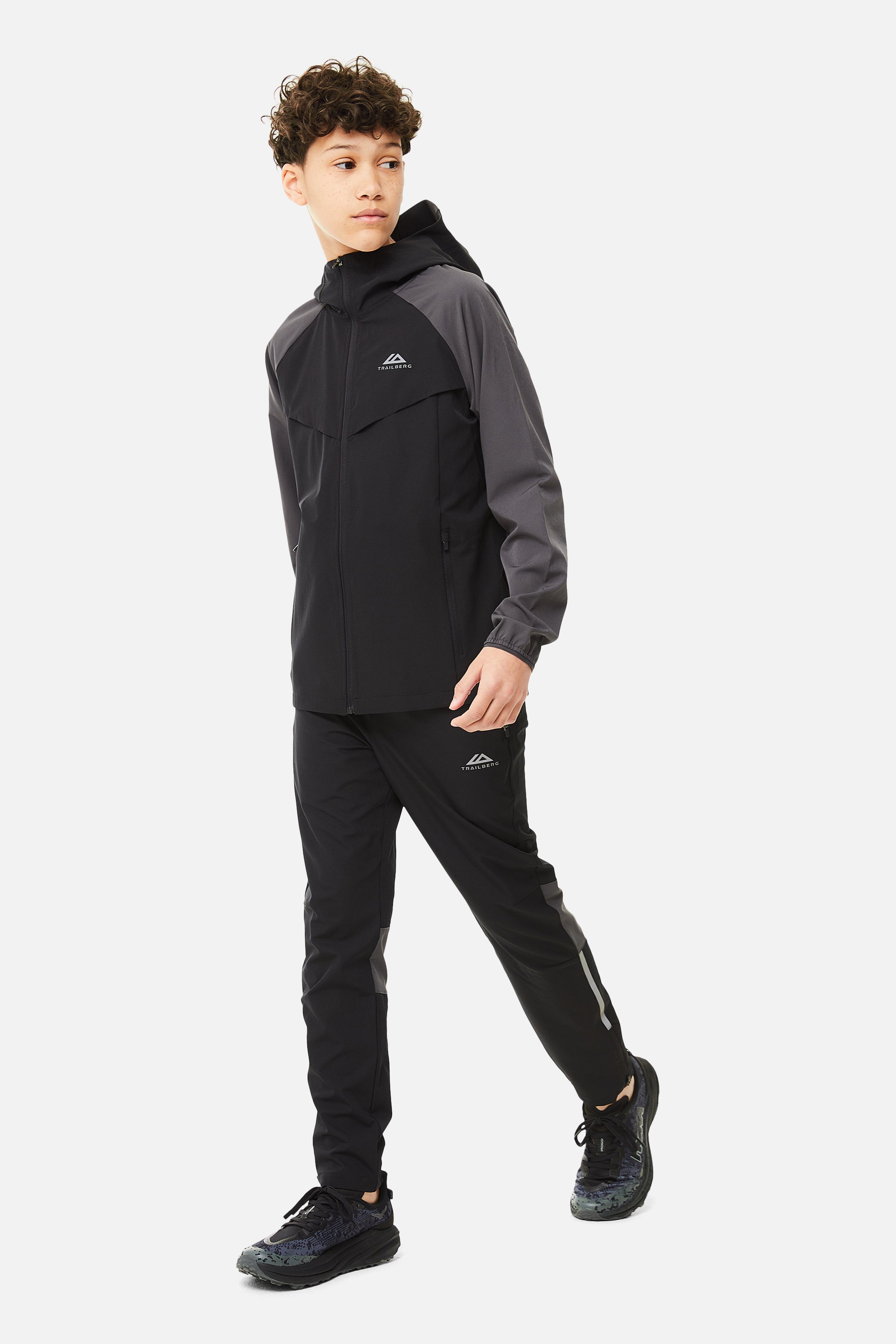 Boys Rapid Keyline Pant - Black/Volcano Grey