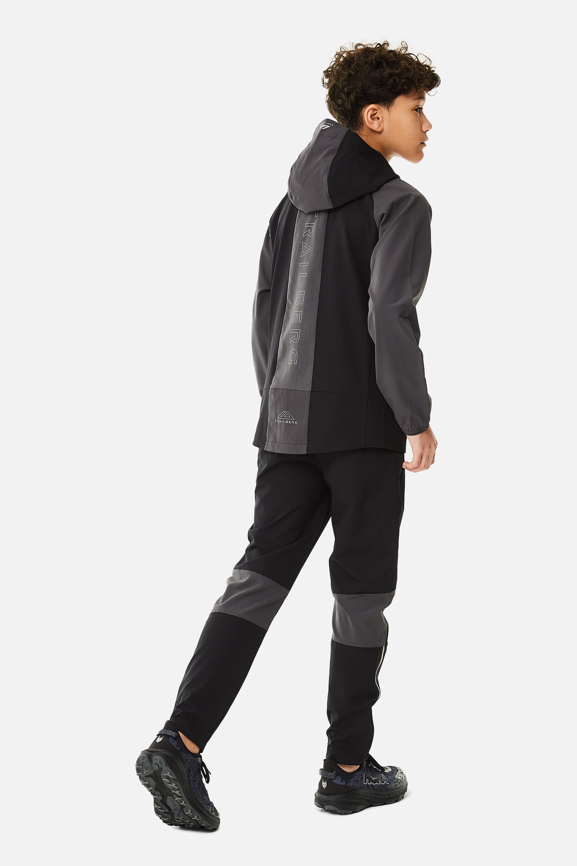 Boys Rapid Keyline Pant - Black/Volcano Grey