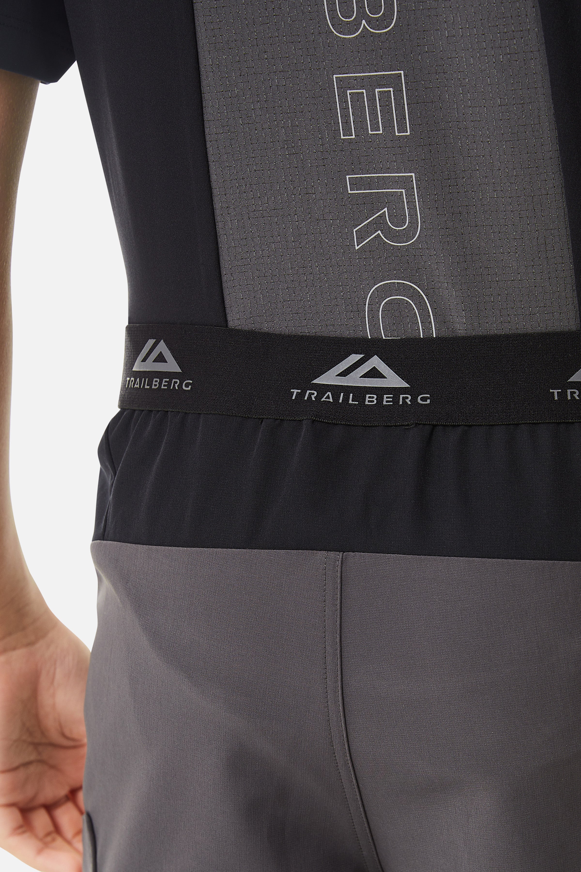 Boys Elbrus Pant - Black/Volcano Grey