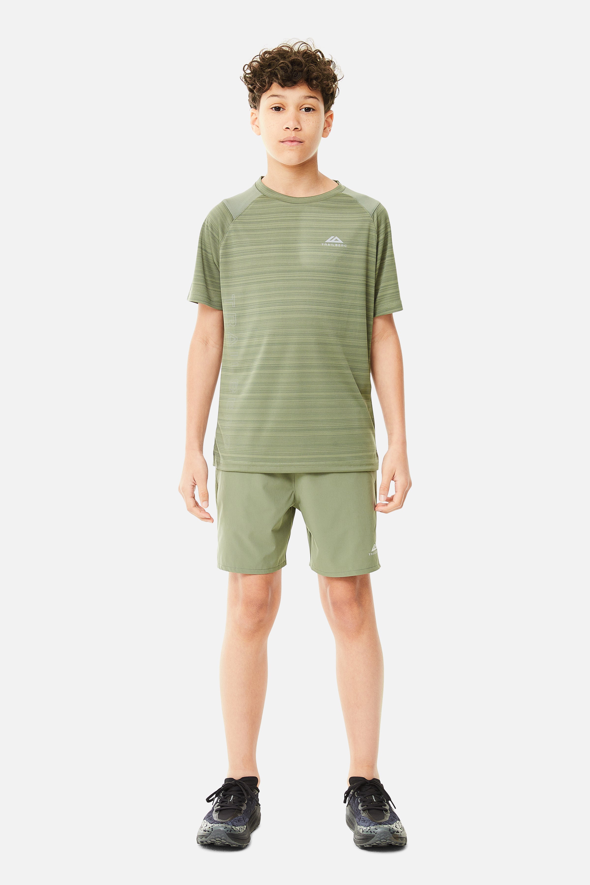 Boys Triathlon 2.0 Tee - Pine Dust