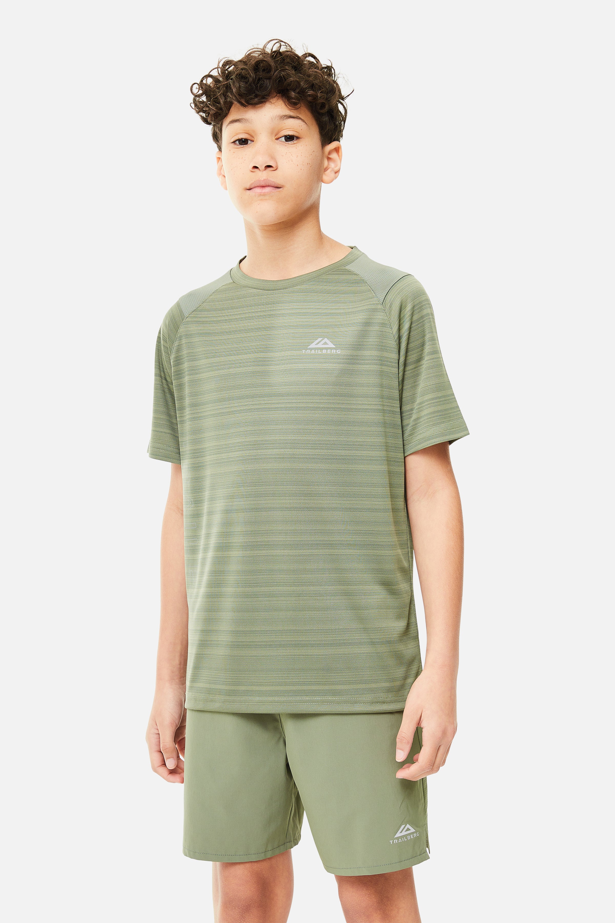 Boys Triathlon 2.0 Tee - Pine Dust