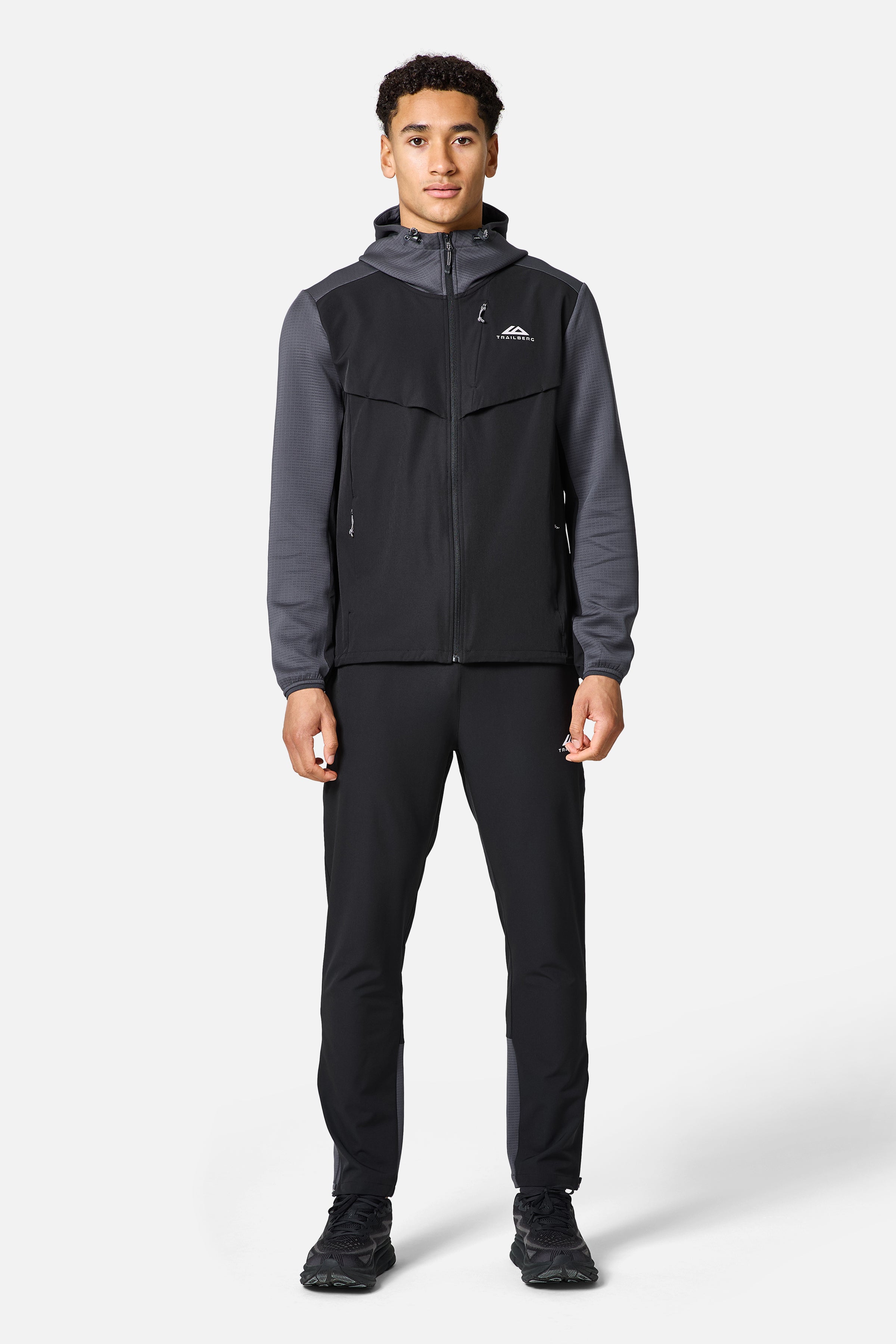 Rapid Dash 2.0 Tracksuit - Black/Volcano Grey