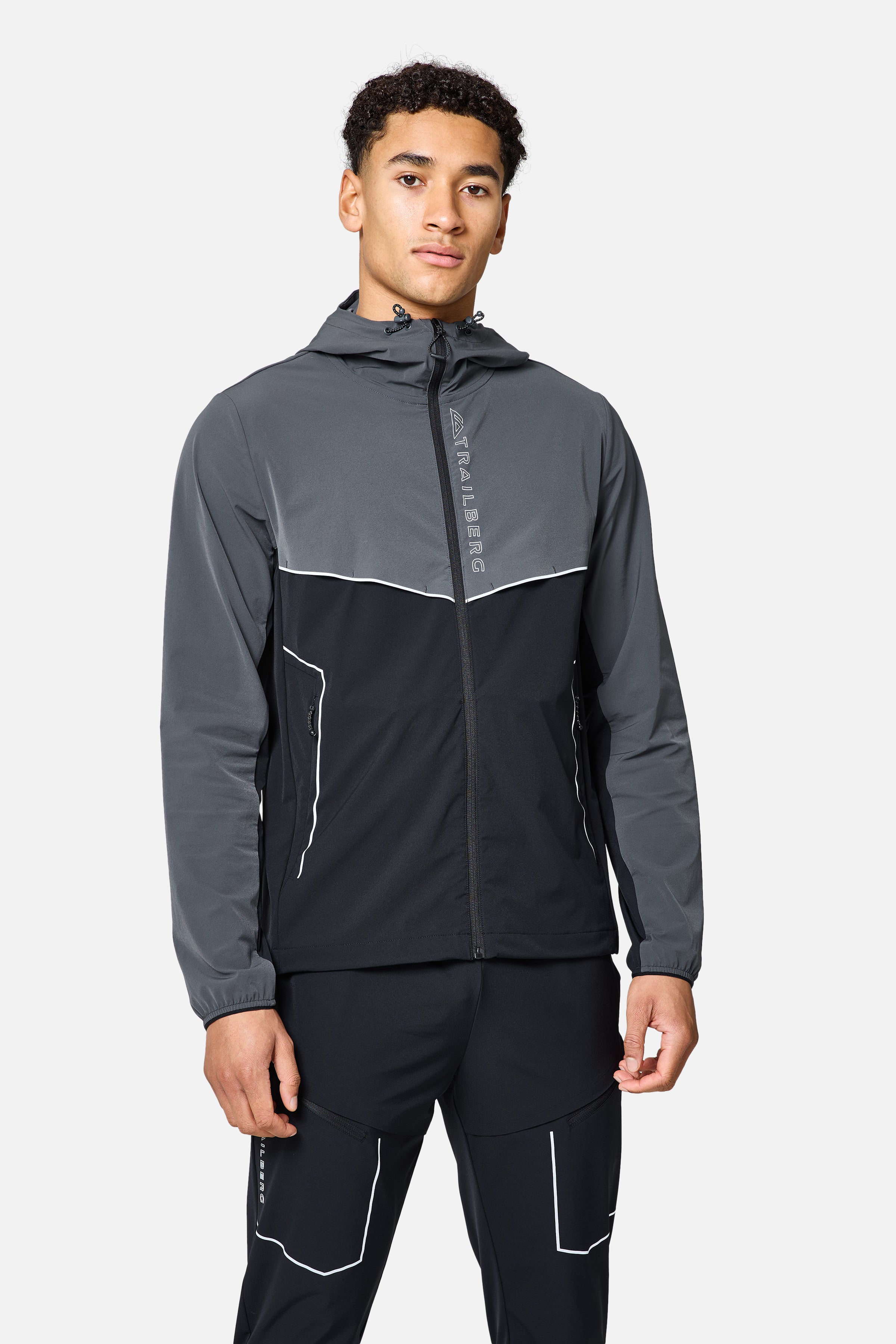 Zion Tracksuit - Black/Volcano Grey