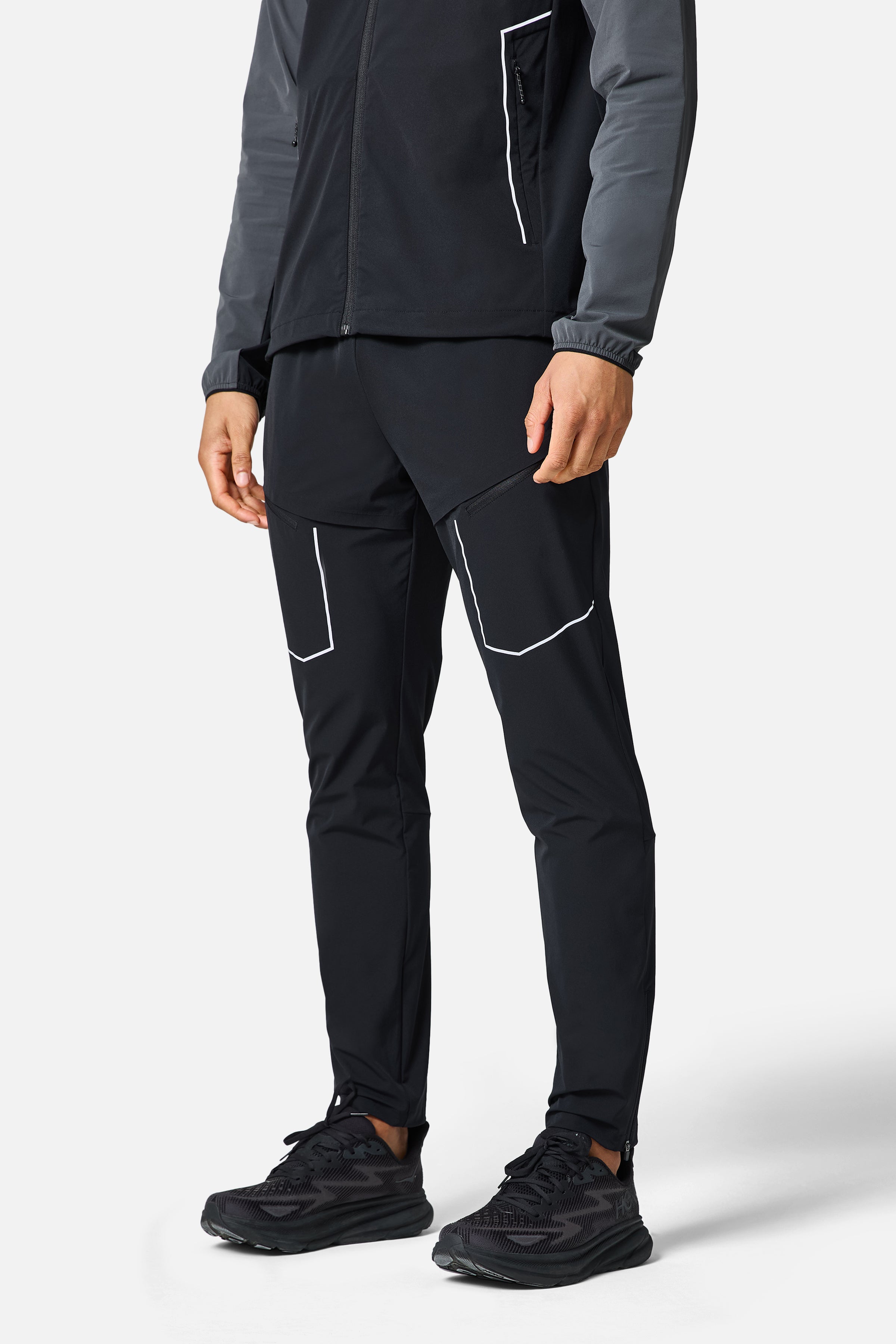 Zion Pant - Black/Volcano Grey