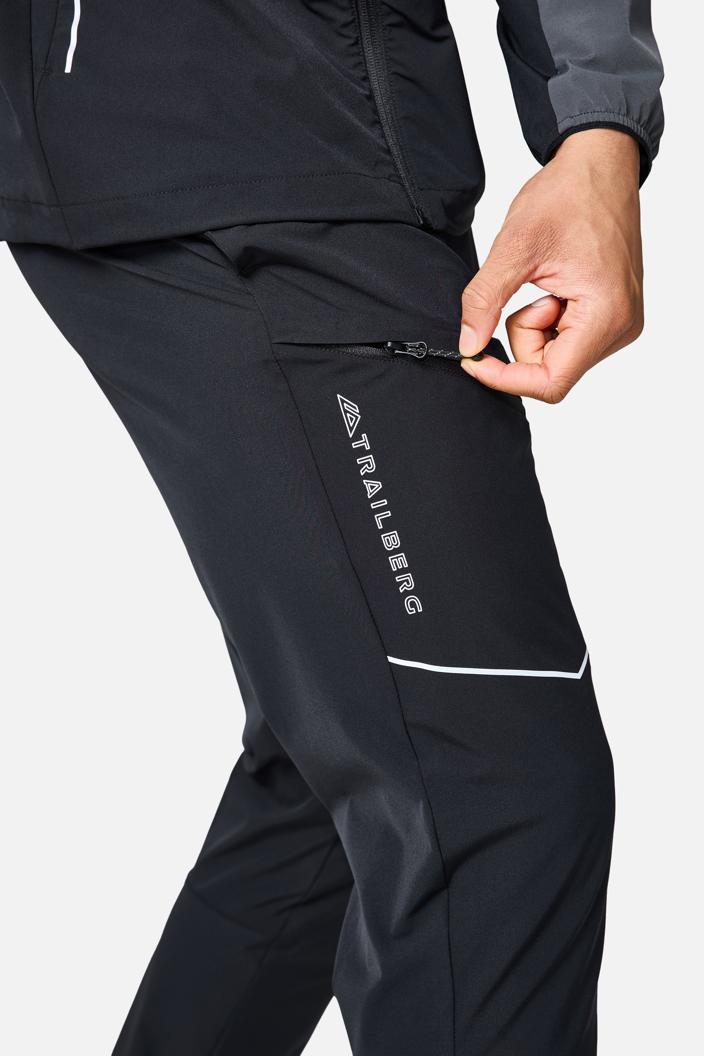 Zion Pant - Black/Volcano Grey